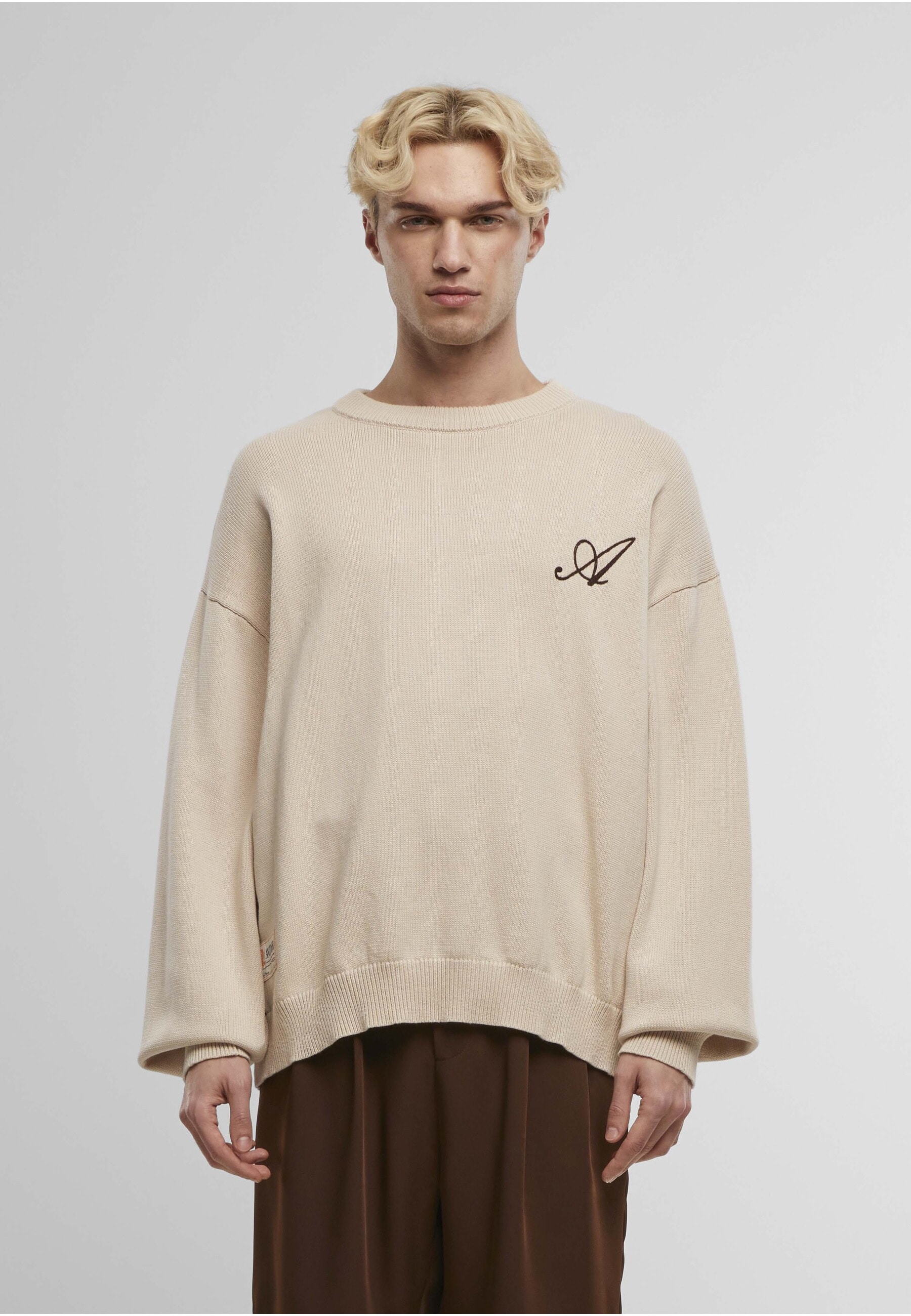 Another Cotton Lab Sweater »Another Cotton Lab Logo Mesh Knit Sweater«, 1
