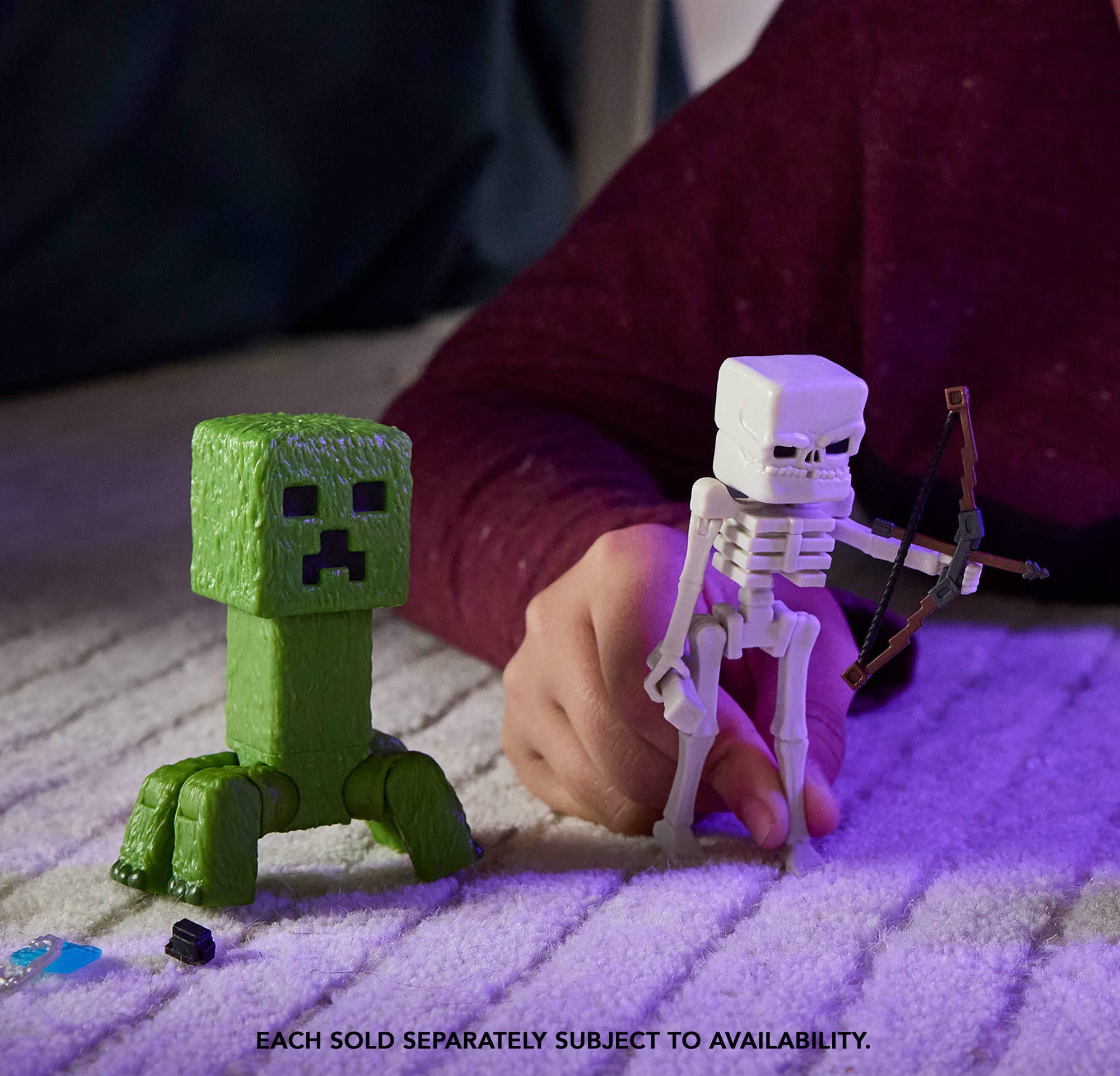 Mattel® Actionfigur »Minecraft Dennis der Wolf«, (Set)
