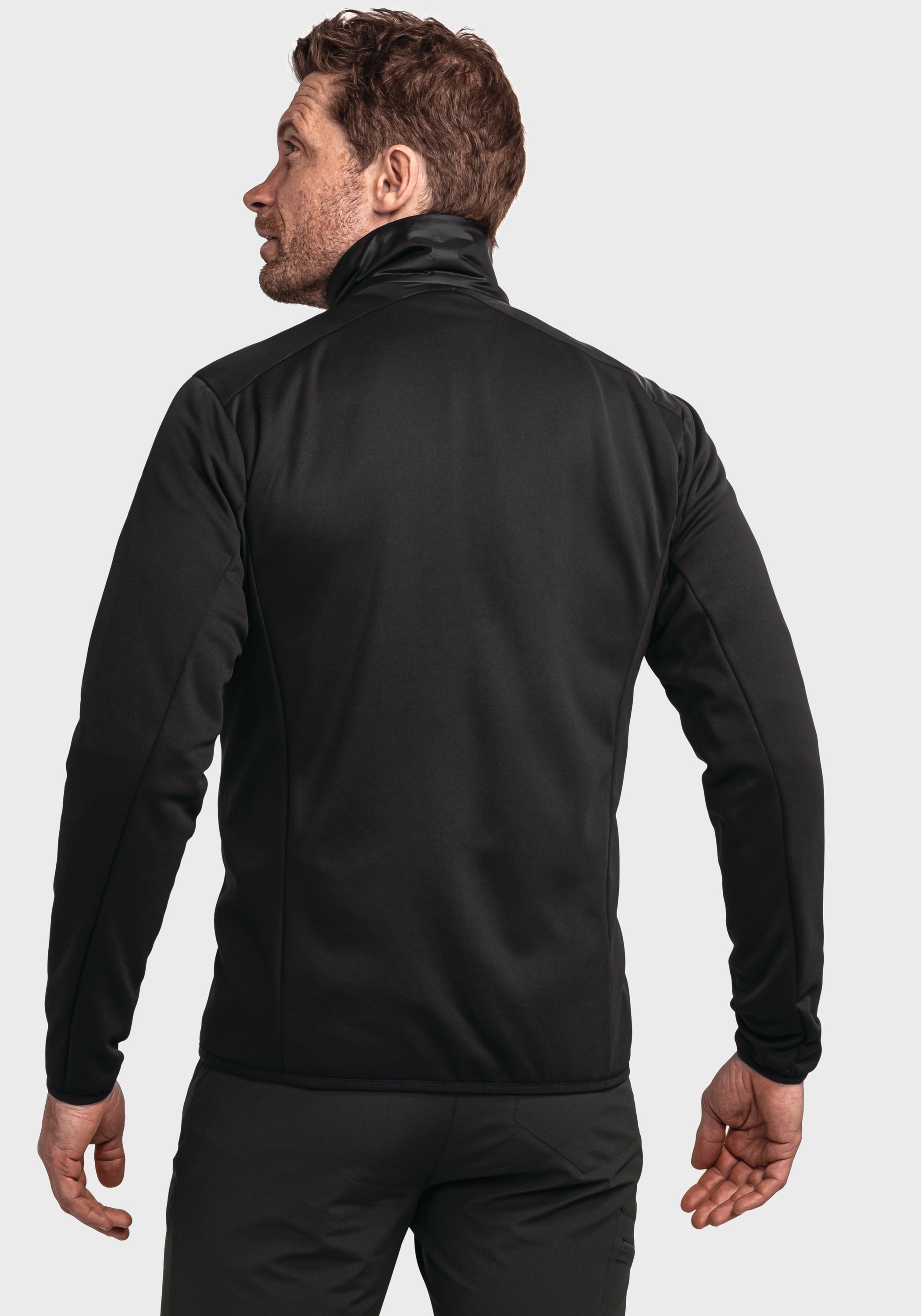 Schöffel Fleecejacke »Hiking Hybrid Jk Style Cascata MNS«, ohne Kapuze