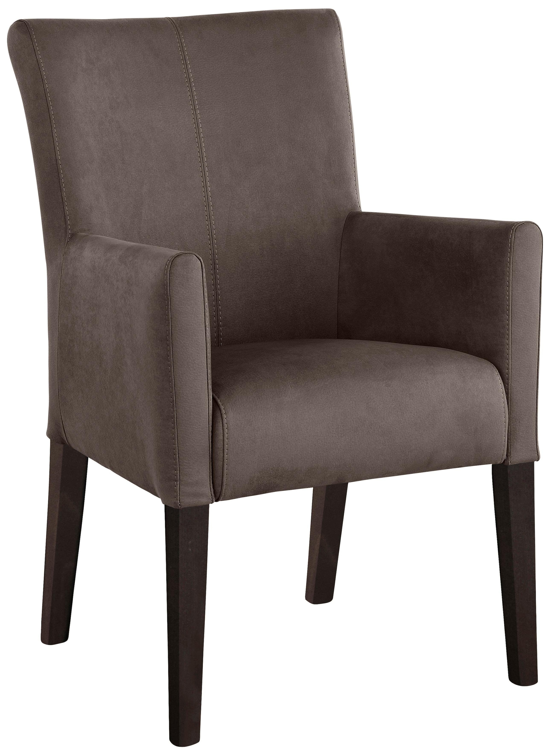 Home affaire "King" () Polsterstuhl, Armlehnstuhl, Gestell Massivholz günstig online kaufen