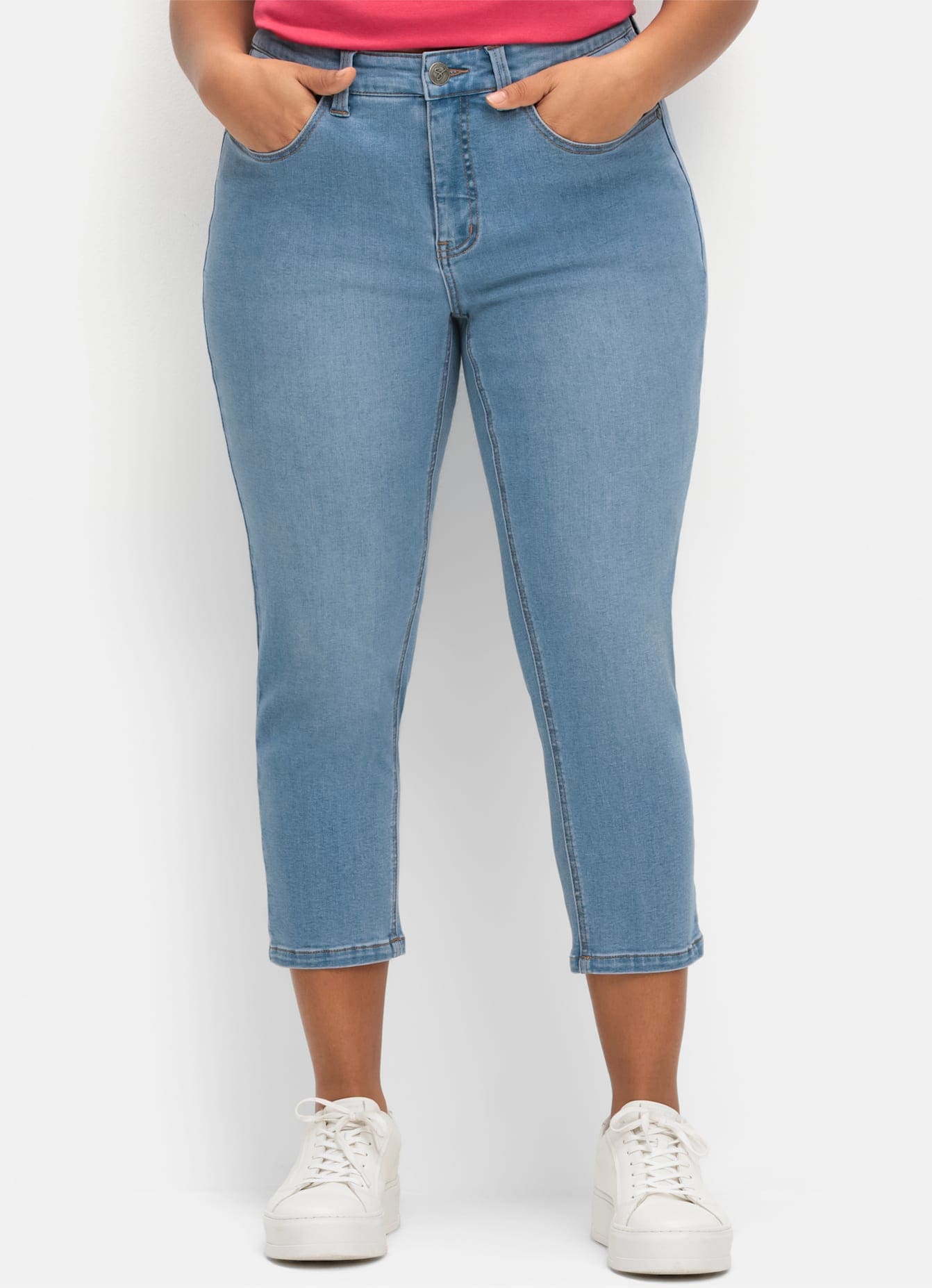Sheego 7/8-Jeans, (1 tlg.)