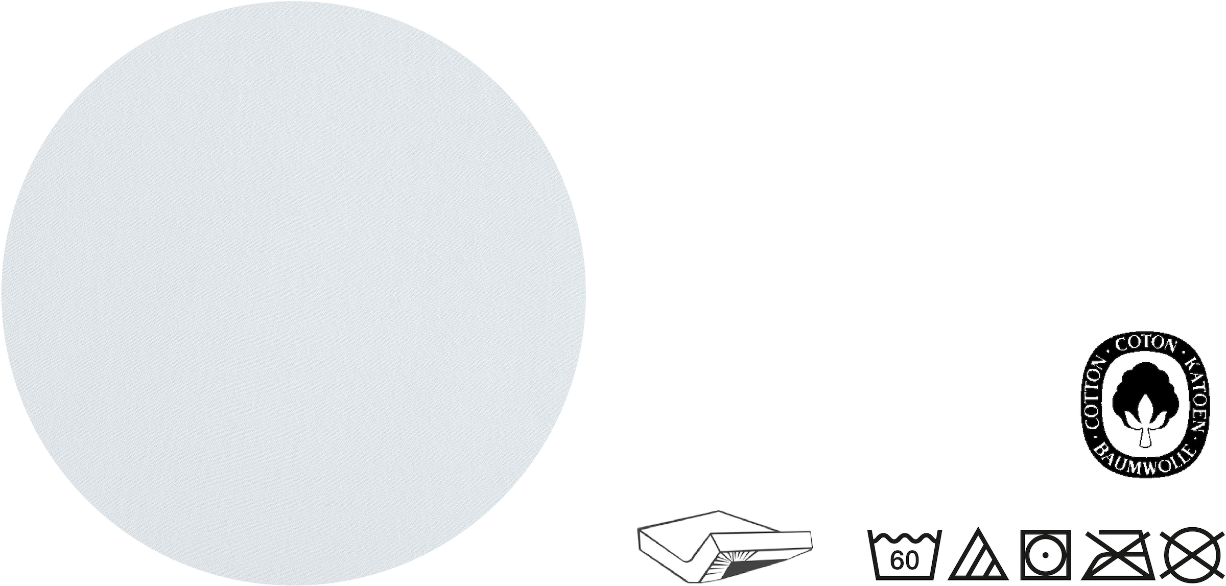 Biberna Spannbettlaken »Marc in Gr. 90x200, 140x200 oder 180x200 cm«, (1 St.), aus Baumwolle, für Matratzen bis 22 cm Höhe, Bettlaken, Spannbetttuch