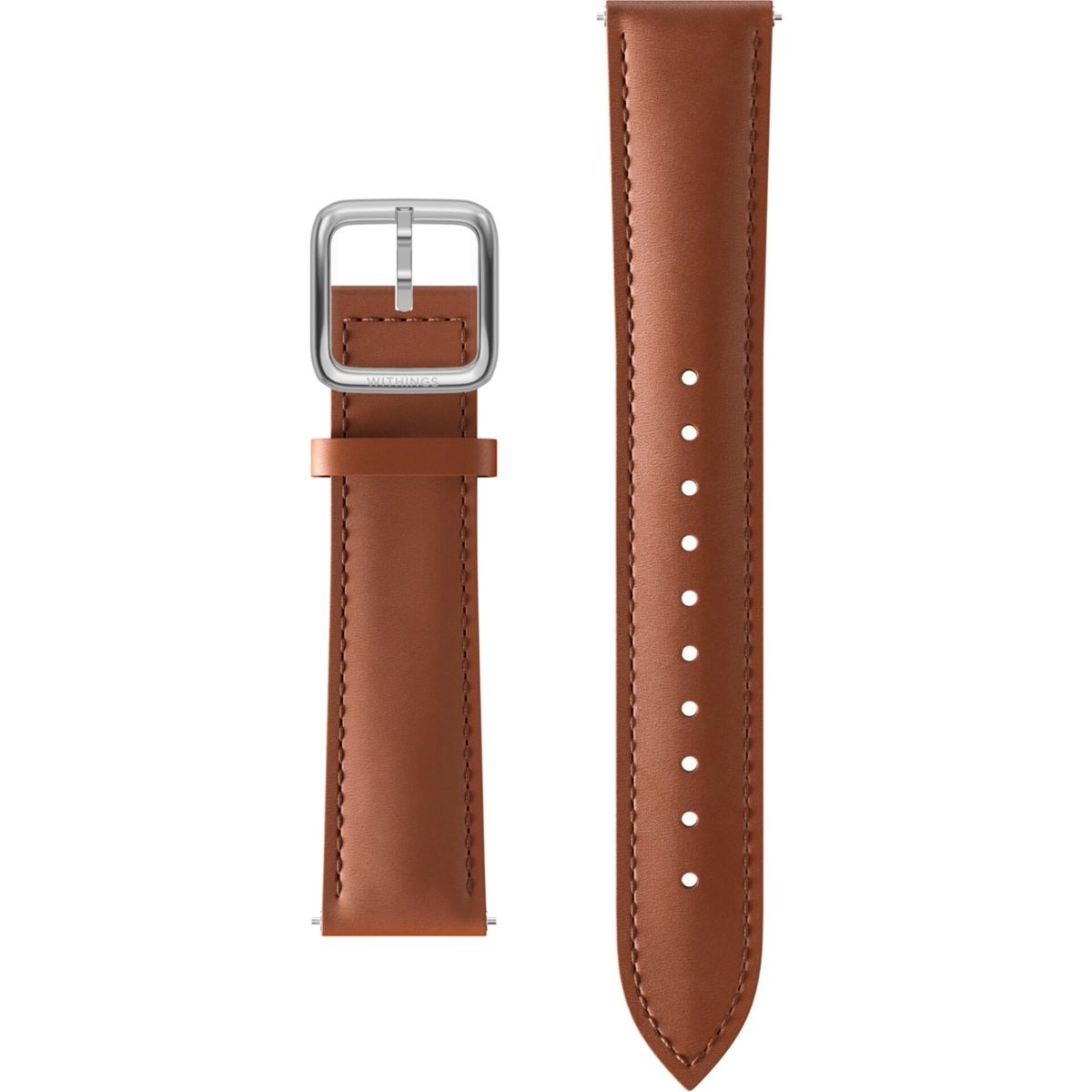 Withings Smartwatch-Armband »Leather Wristband 18mm« Echtes Kalbsleder