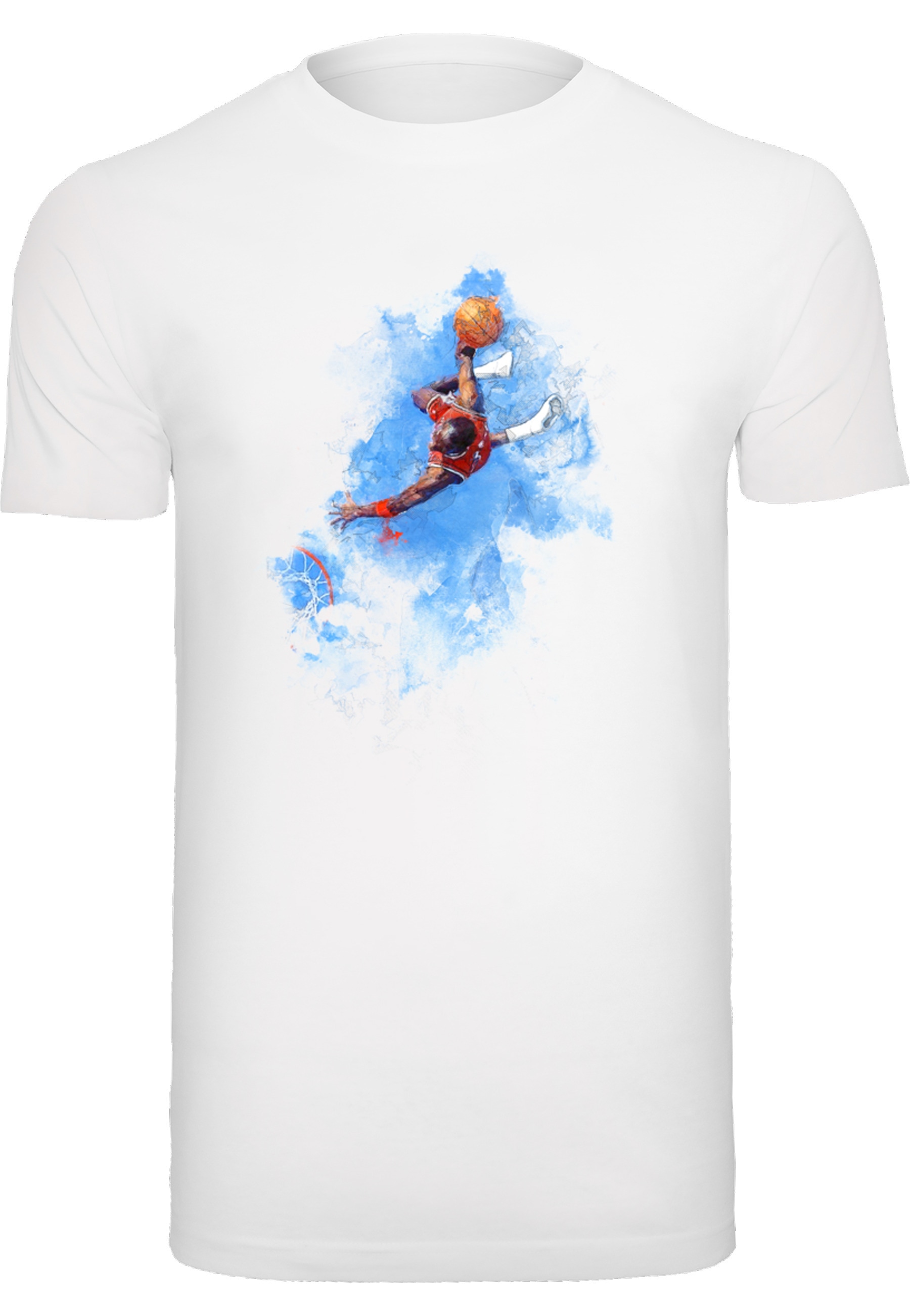 MisterTee T-Shirt "MisterTee Herren Basketball Clouds" 1 Stk.