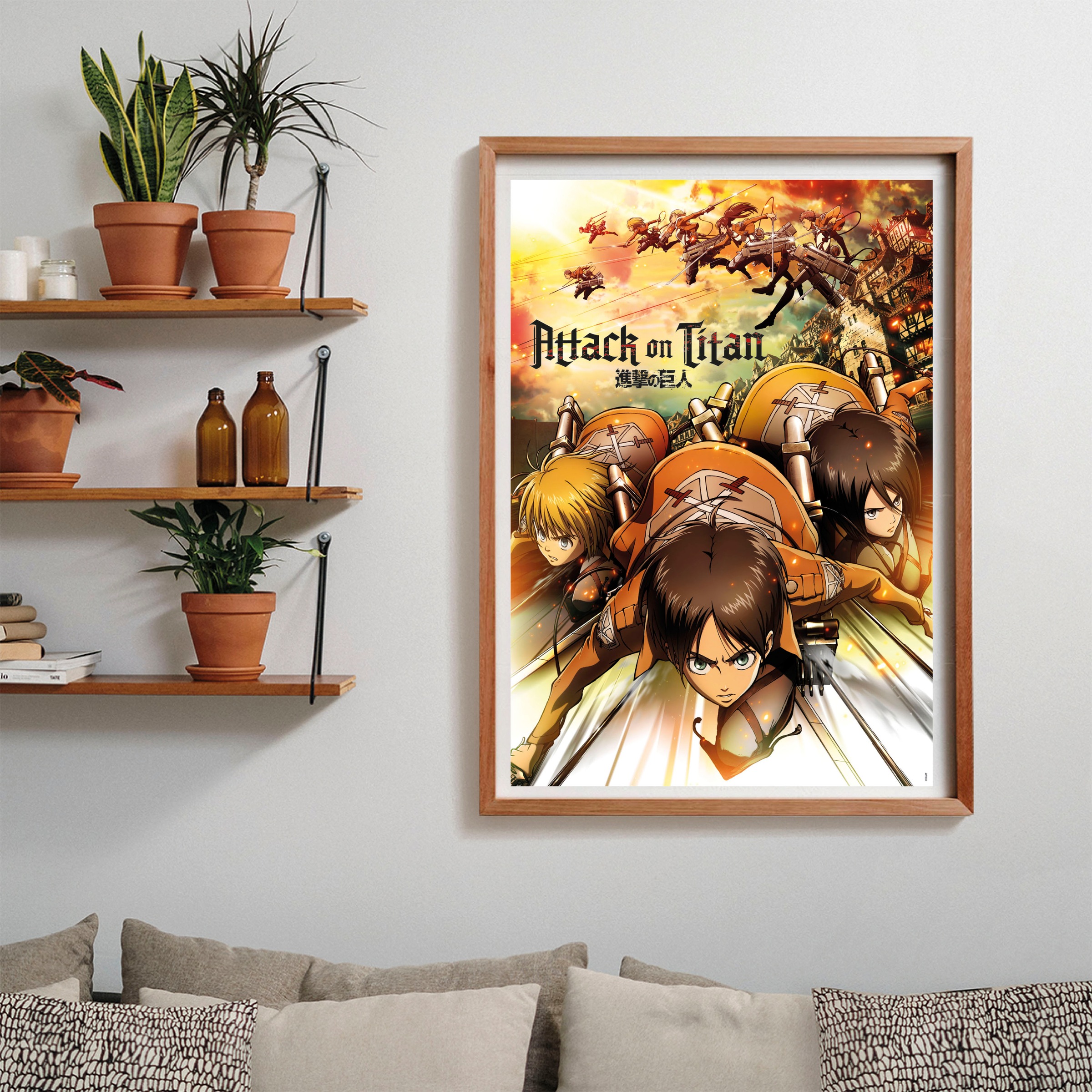 Clementoni® Puzzle »Animé Collection, Attack on Titan«, Made in Europe