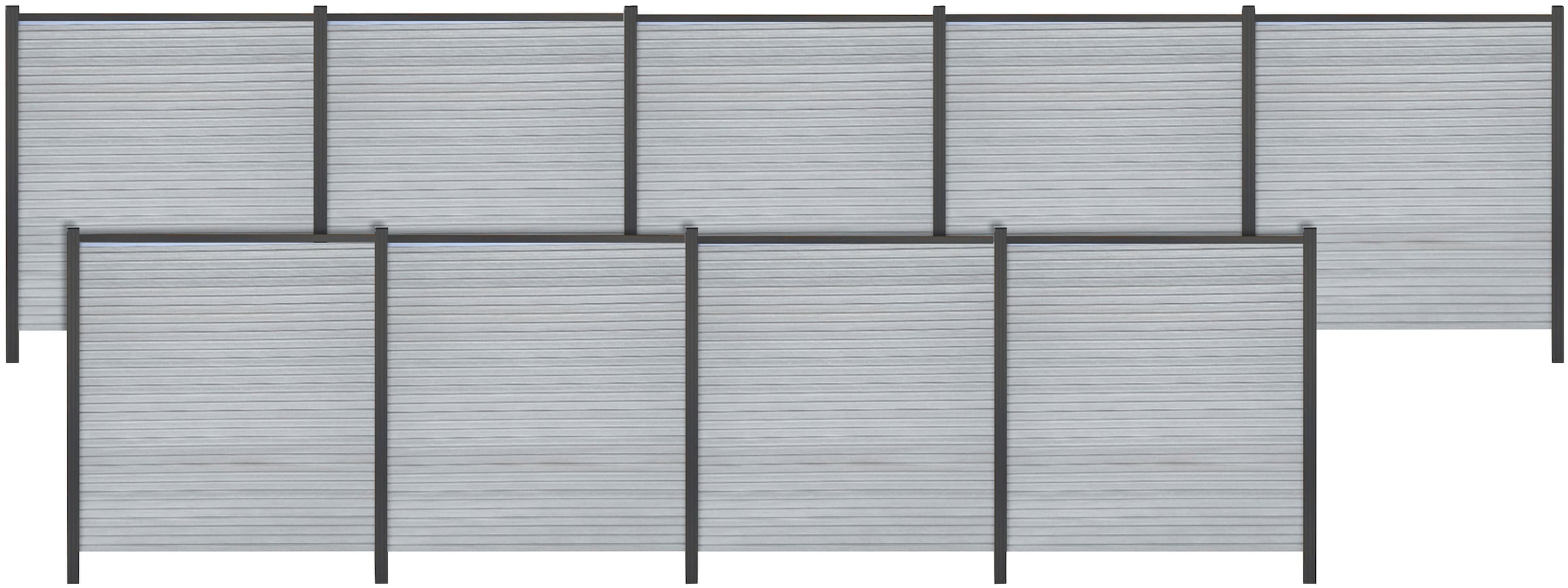 Tetzner & Jentzsch Sichtschutzelement "WARREN 7" pflegeleicht, coextrudiert günstig online kaufen