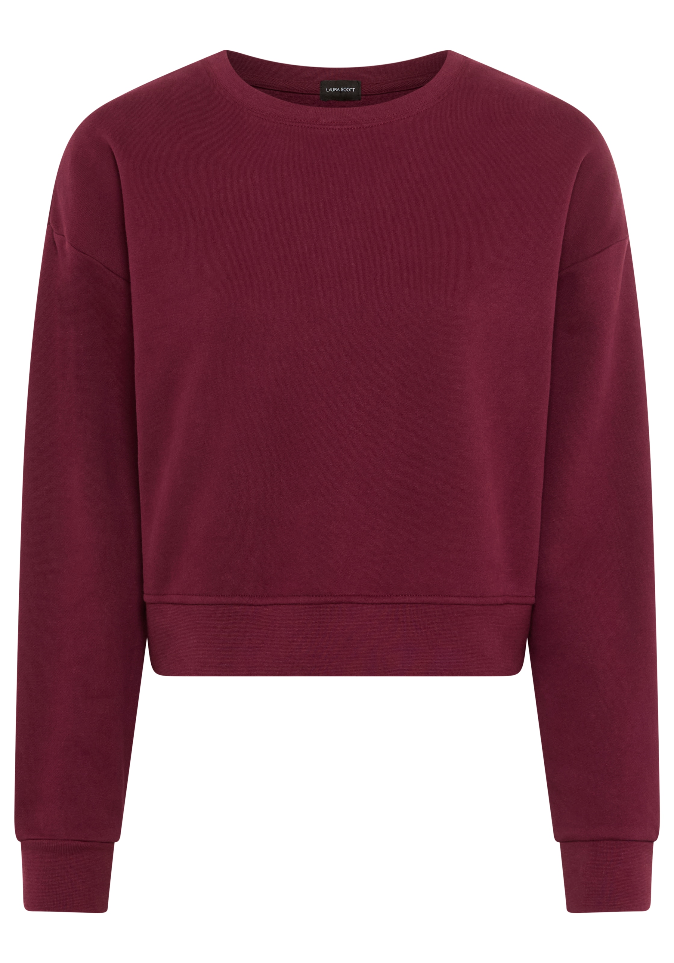 Laura Scott Sweatshirt, Cropped Form