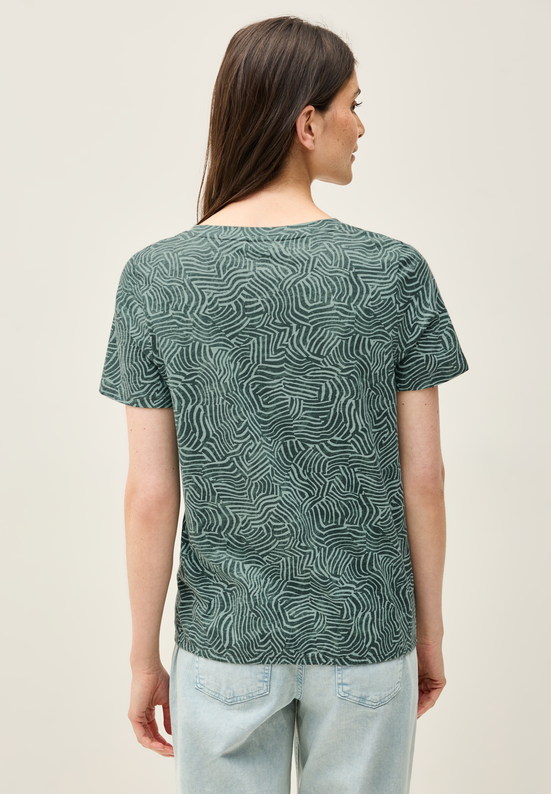Cecil T-Shirt, aus reiner Baumwolle günstig online kaufen