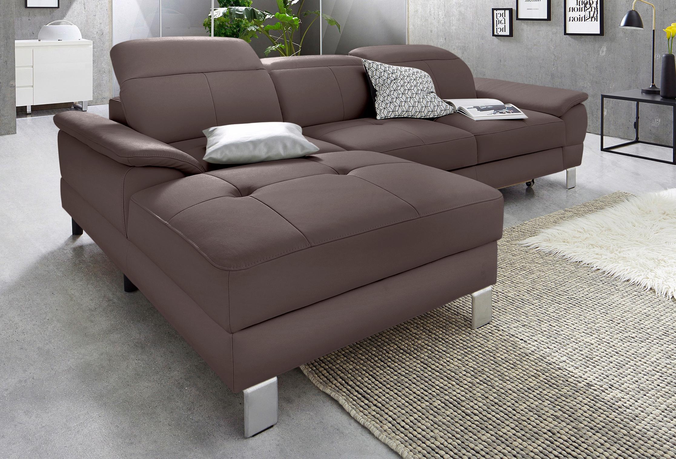 exxpo - Kopf- wahlweise sofa Rückenverstellung, | BAUR bestellen fashion Ecksofa, bzw. mit inkl. Bettfunktion