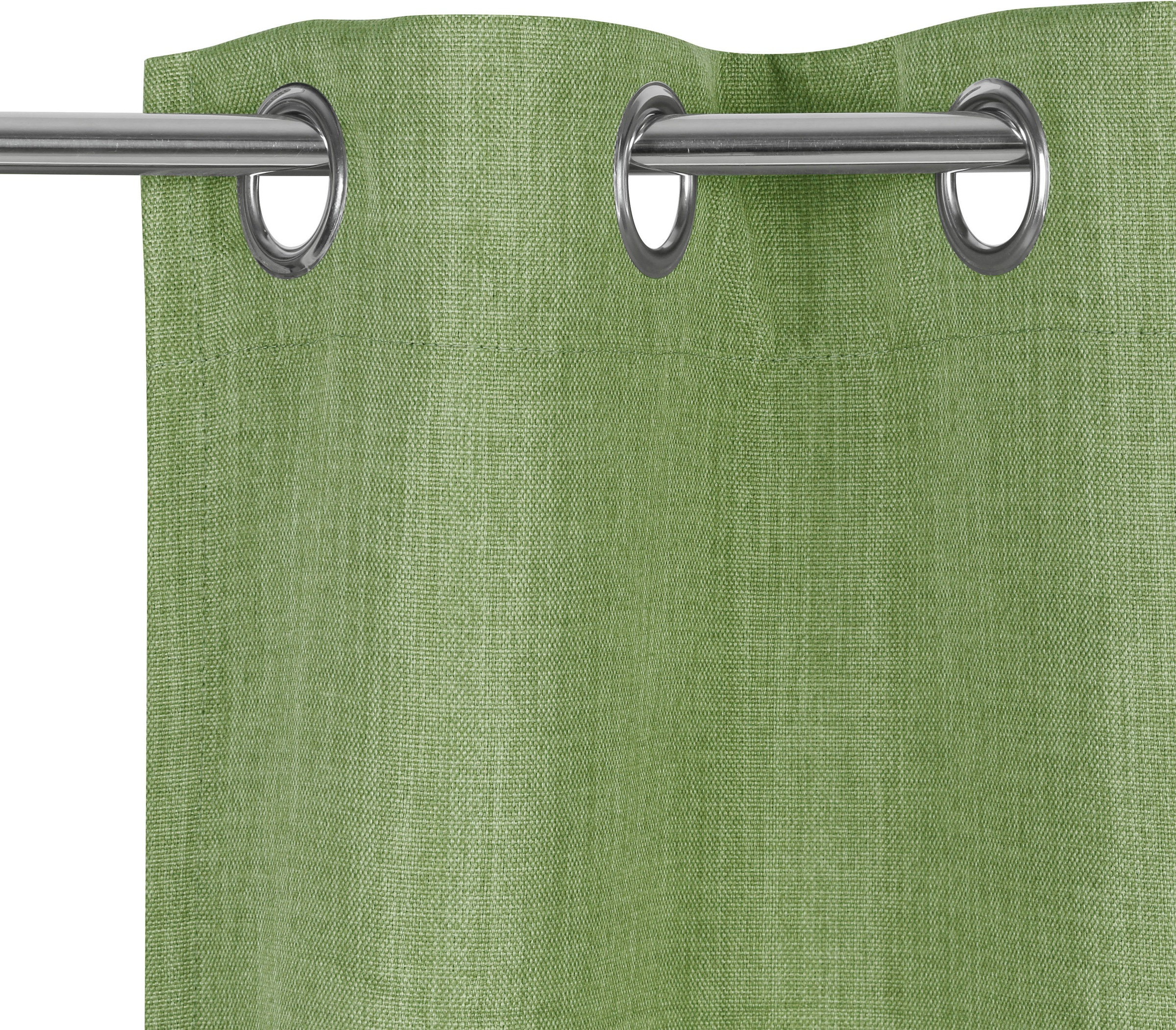 OTTO products Vorhang »Klarissa«, (1 St.), verdunkelnd, nachhaltig,  einfarbig, Leinenstruktur, 1 Stück auf Rechnung | BAUR