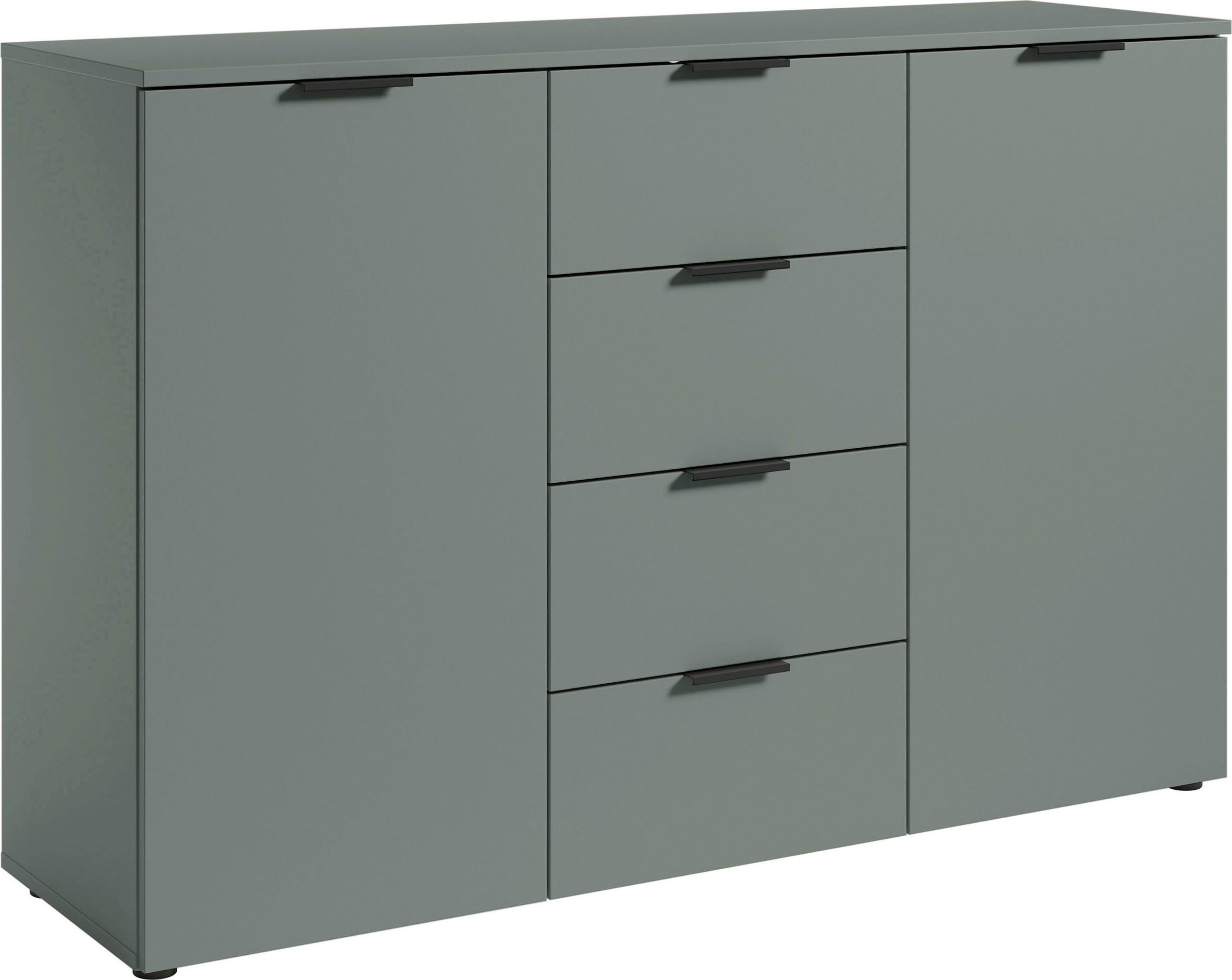 HBZ Sideboard "Linz Kommode, BxHxT 135x90x40cm" 1 Stk. tlg. Breite 135cm,Li günstig online kaufen