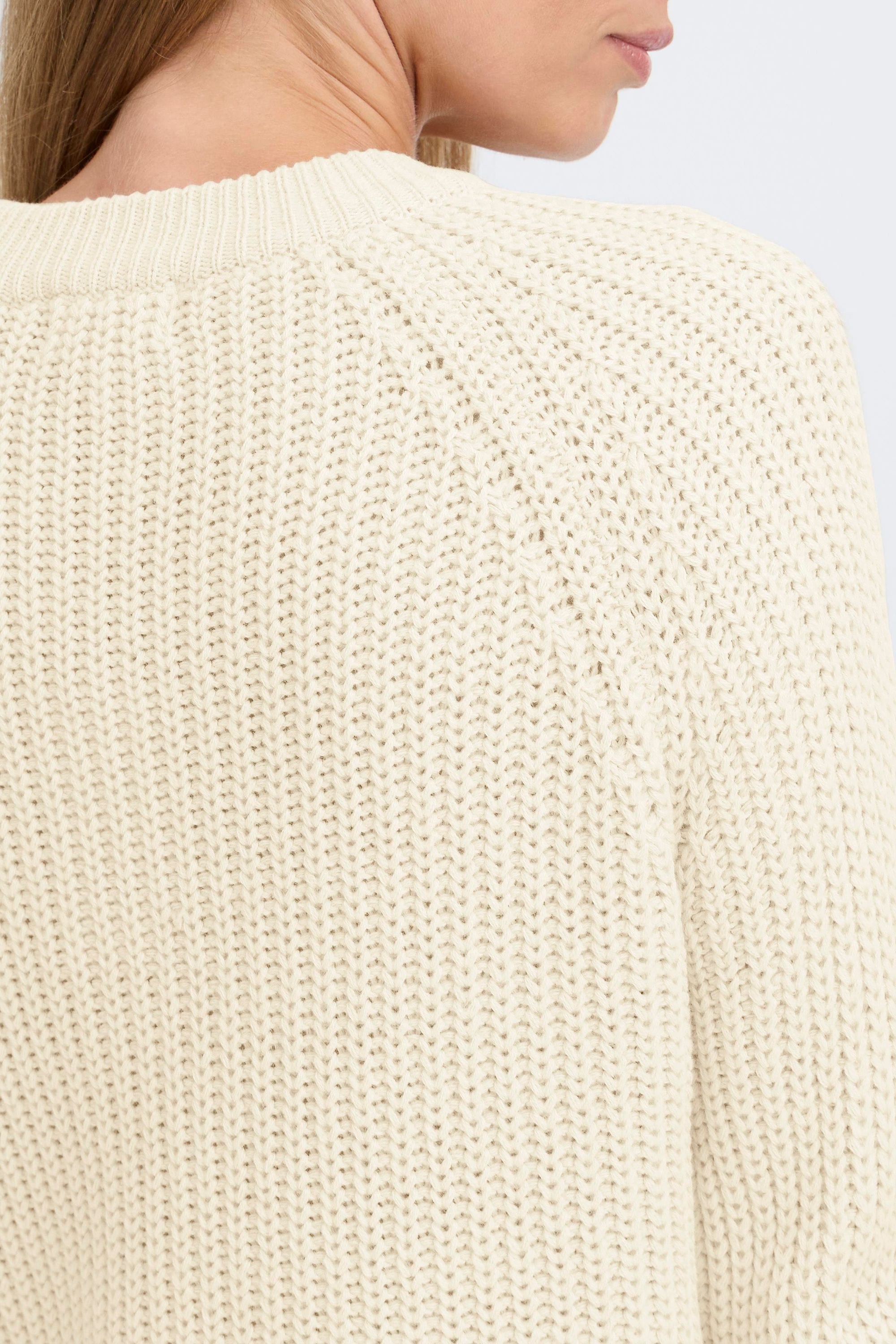 OXMO Strickfleece-Pullover »Strickpullover OXFKANNA«