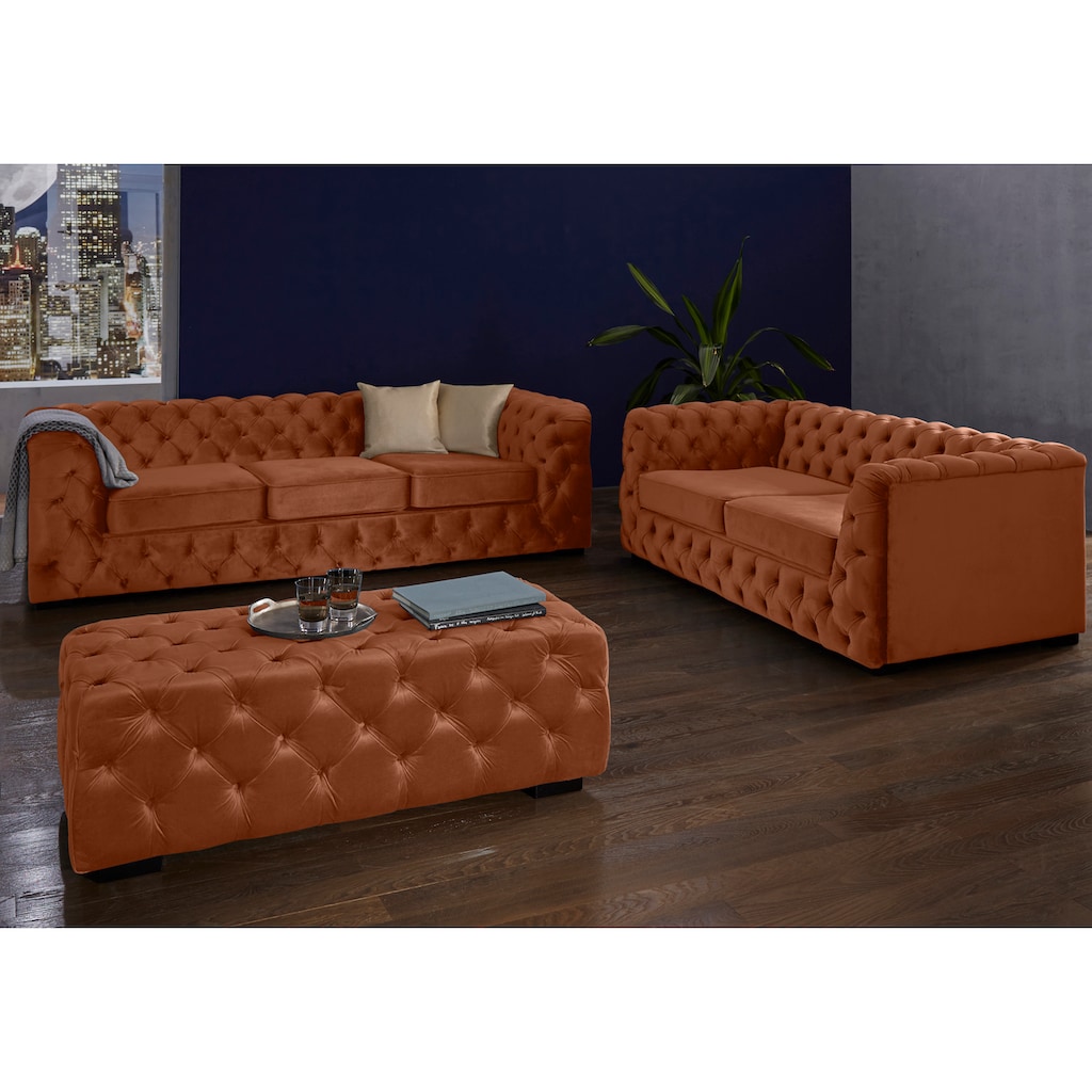 Guido Maria Kretschmer Home&Living Chesterfield-Sofa »Kalina«