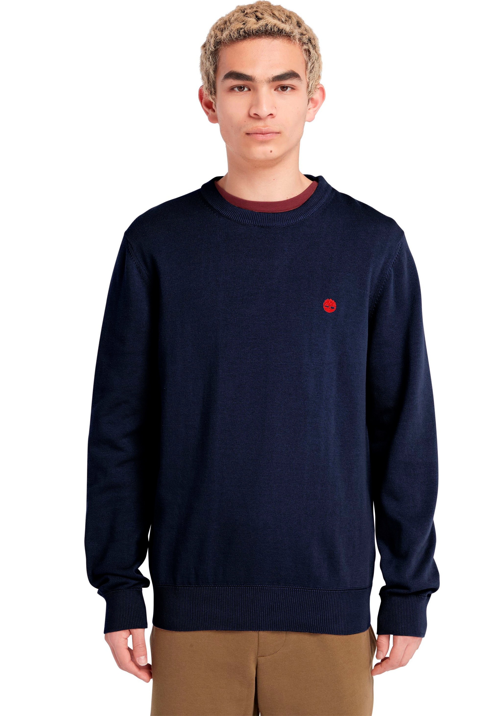 Timberland Rundhalspullover "WILLIAMS RIVER Cotton YD Sweater"