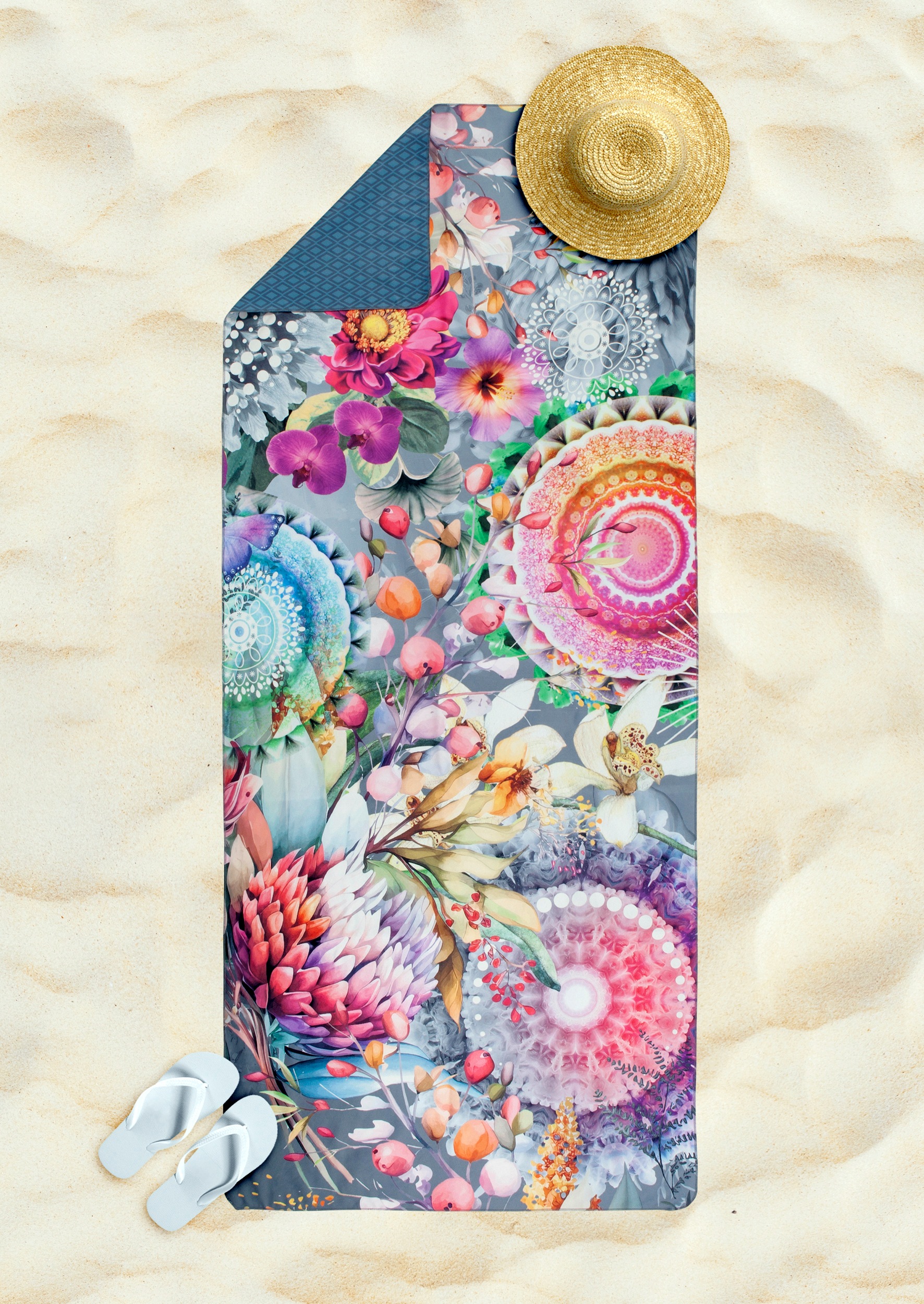 hip Strandtücher "Olinga" Reisehandtuch - Sporthandtuch, yoga, Mikrofaser, günstig online kaufen