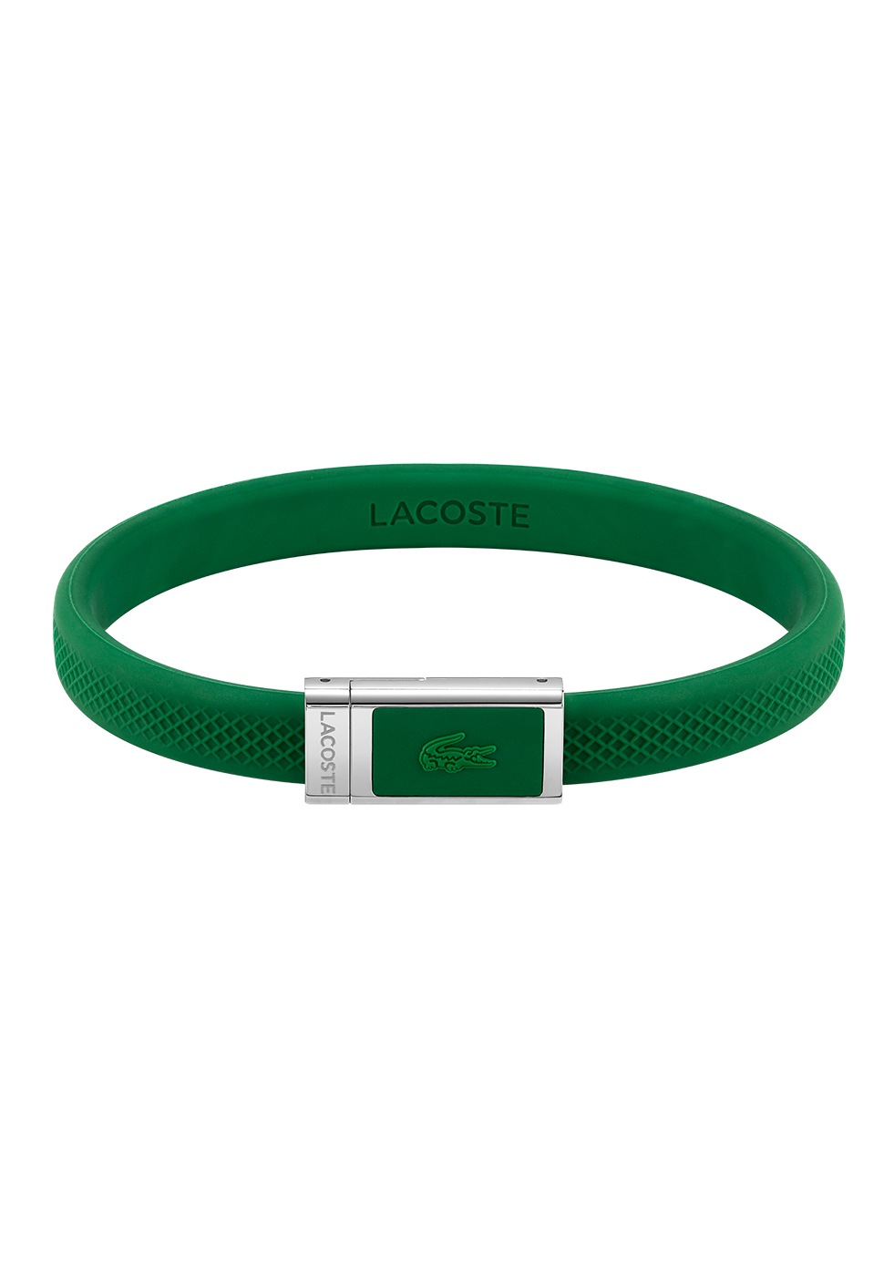 Lacoste Armband »Schmuck Edelstahl Silikonarmband LACOSTE«