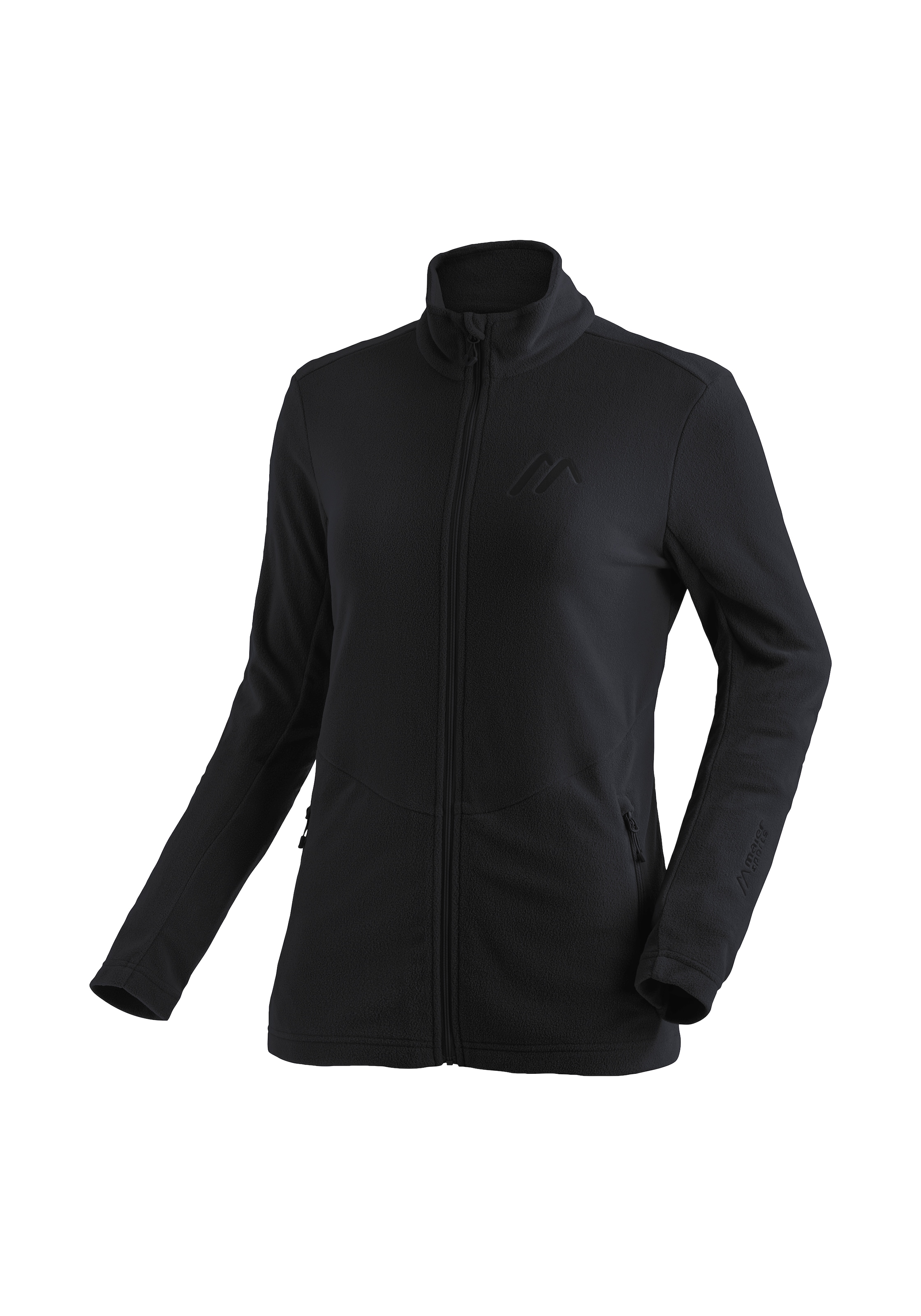 Maier Sports Fleecejacke "Denise Jacket W", Damen Midlayer, atmungsaktiv schnelltrocknend, Full-Zip, Regular fit