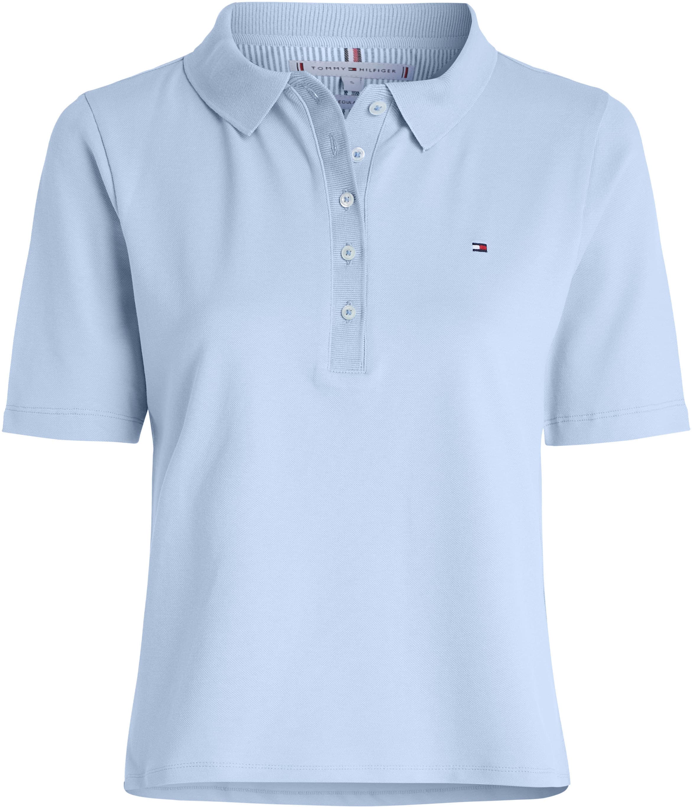 Tommy Hilfiger Poloshirt »1985 SLIM PIQUE POLO SS«, mit dezenter Tommy Hilfiger Logostickerei