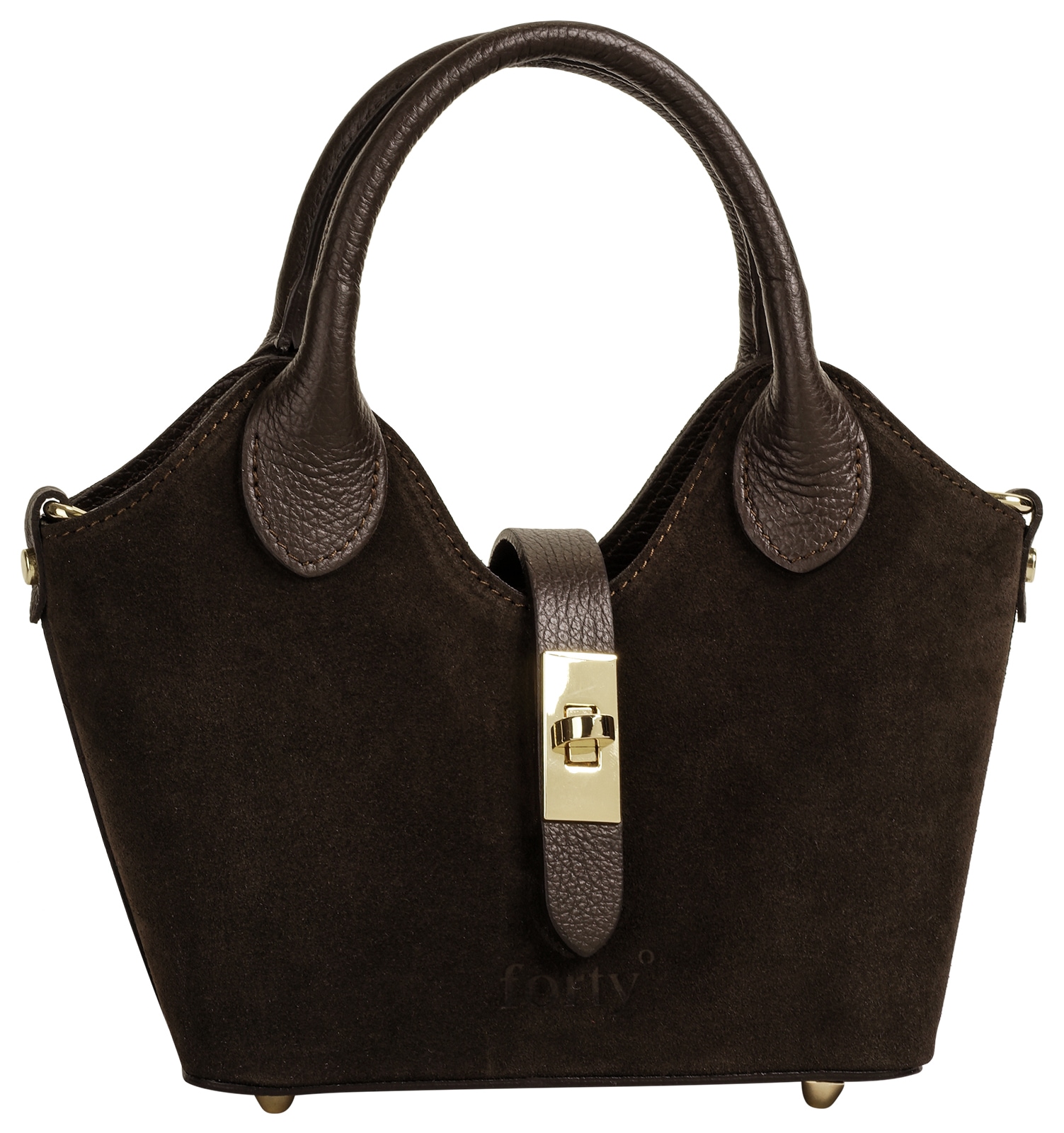 forty° Henkeltasche »BELTRAVA - S« echt Leder, Made in Italy
