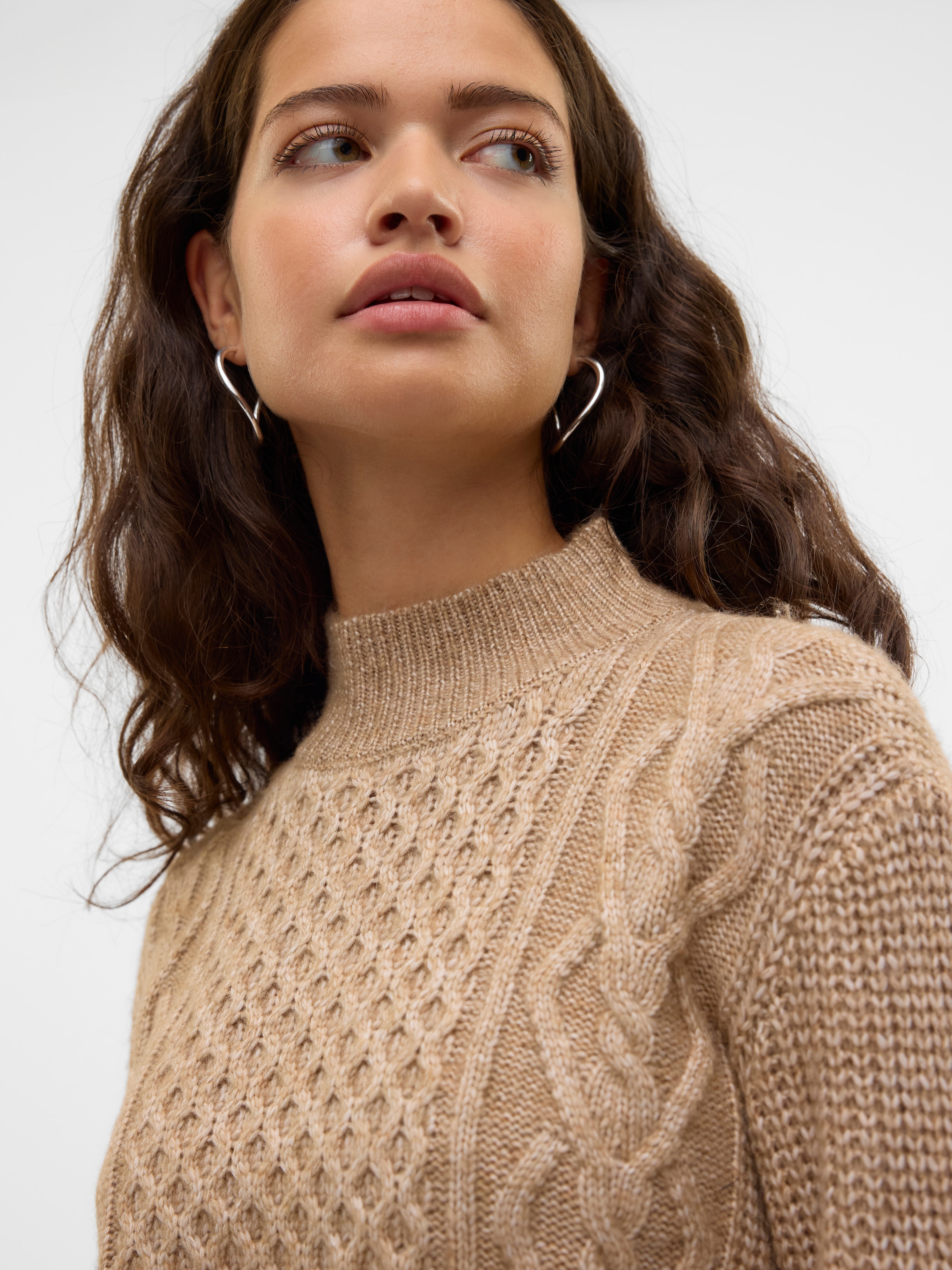 Vero Moda Stehkragenpullover »VMUNIVERSE LS HIGHNECK PULLOVER GA BF«