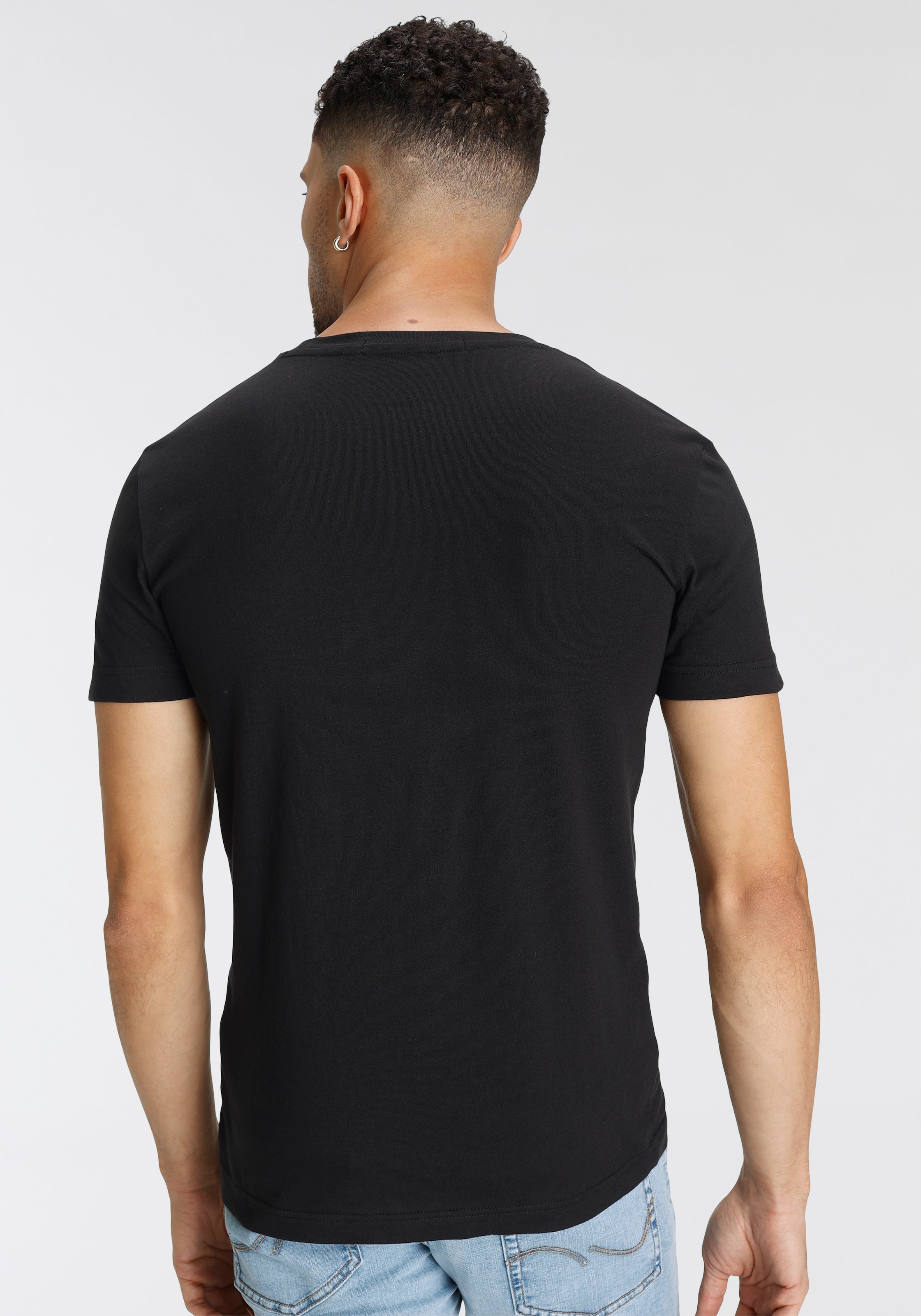 Calvin Klein Jeans T-Shirt »CORE INSTITUTIONAL LOGO SLIM TEE«, mit logo-Schriftzug