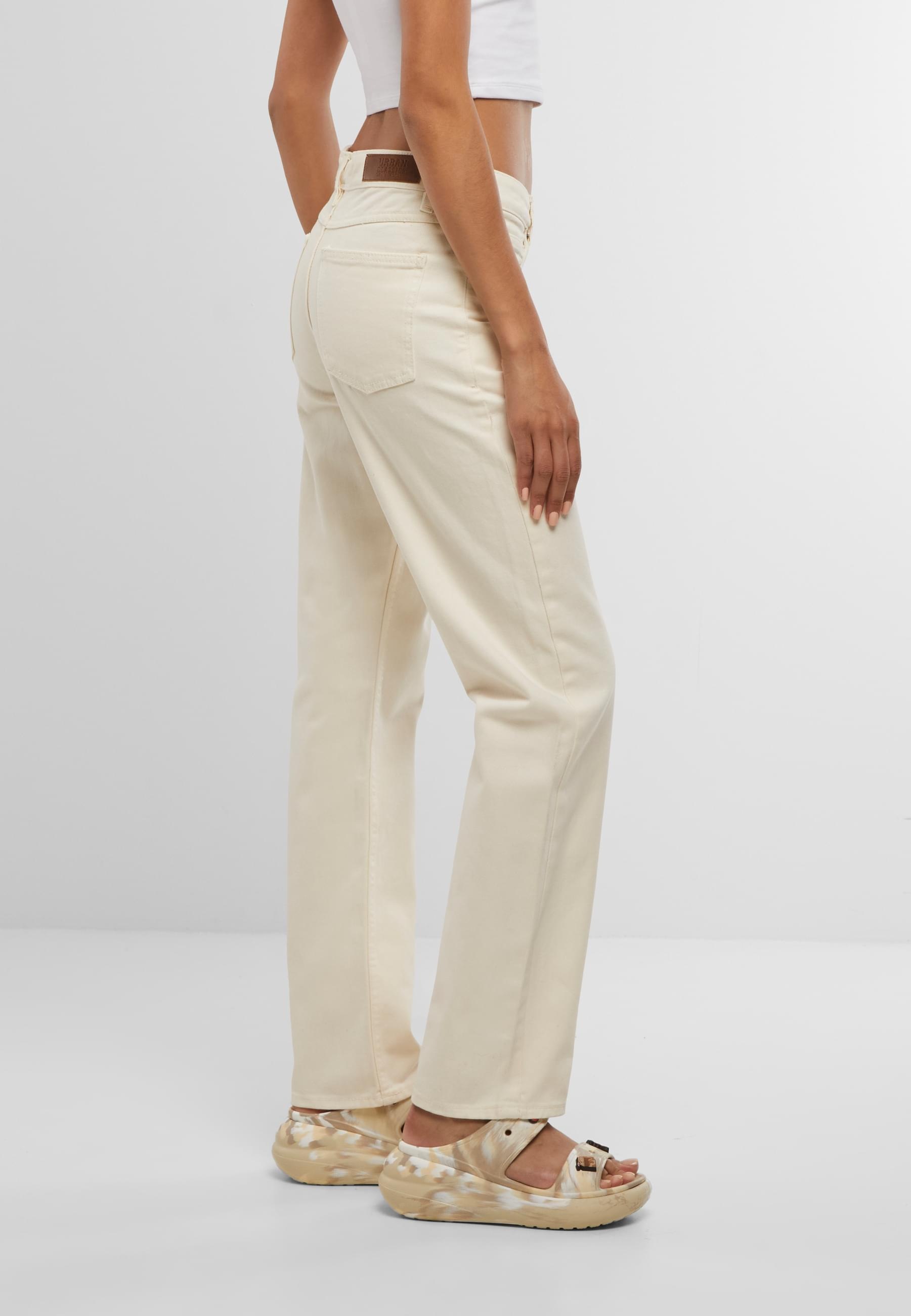 URBAN CLASSICS Bequeme Jeans »Urban Classics Ladies Straight Fit Denim«