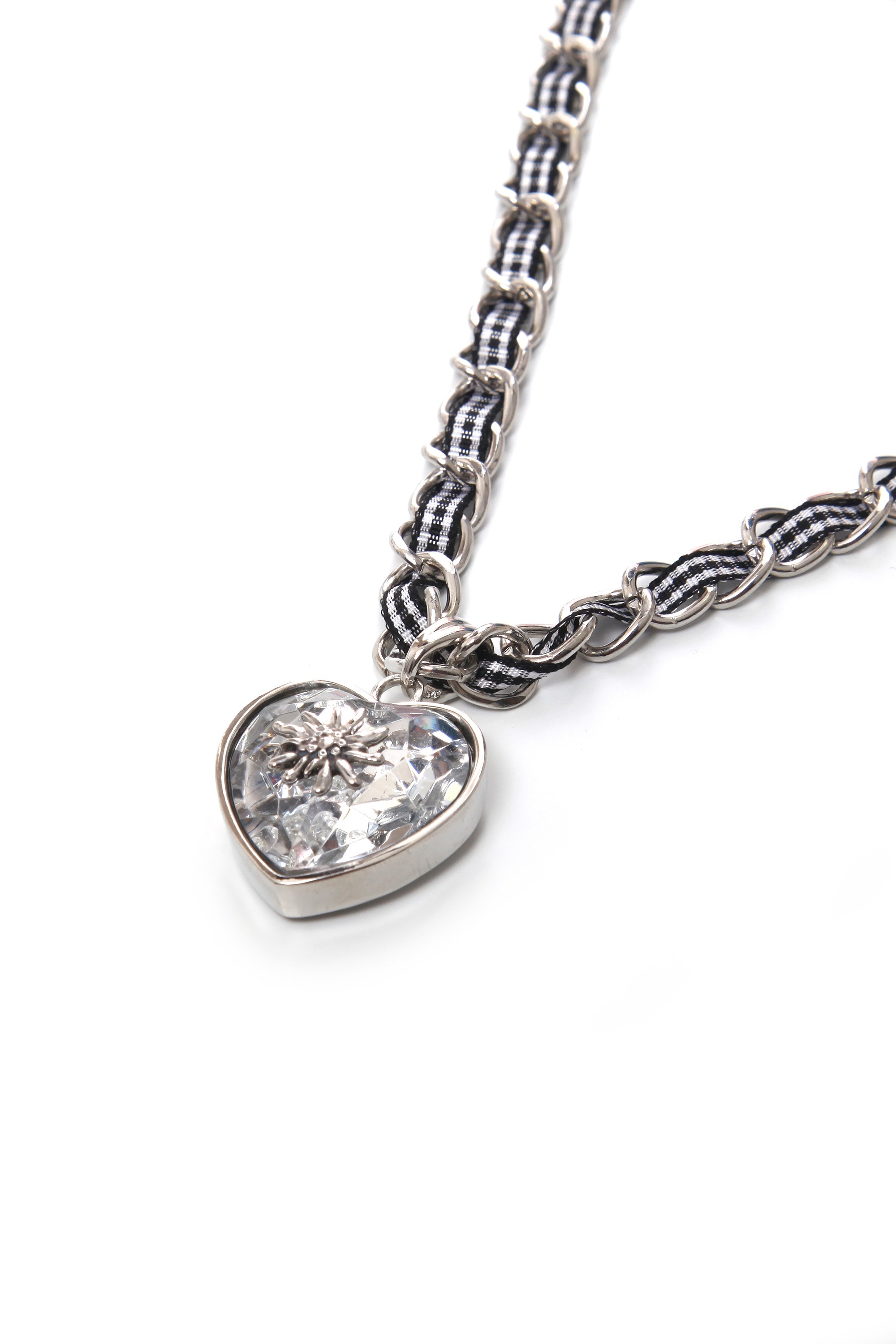 Thumbnail - Allgäu Rebell Kette mit Anhänger "Hilke" mit Polyacrylstein