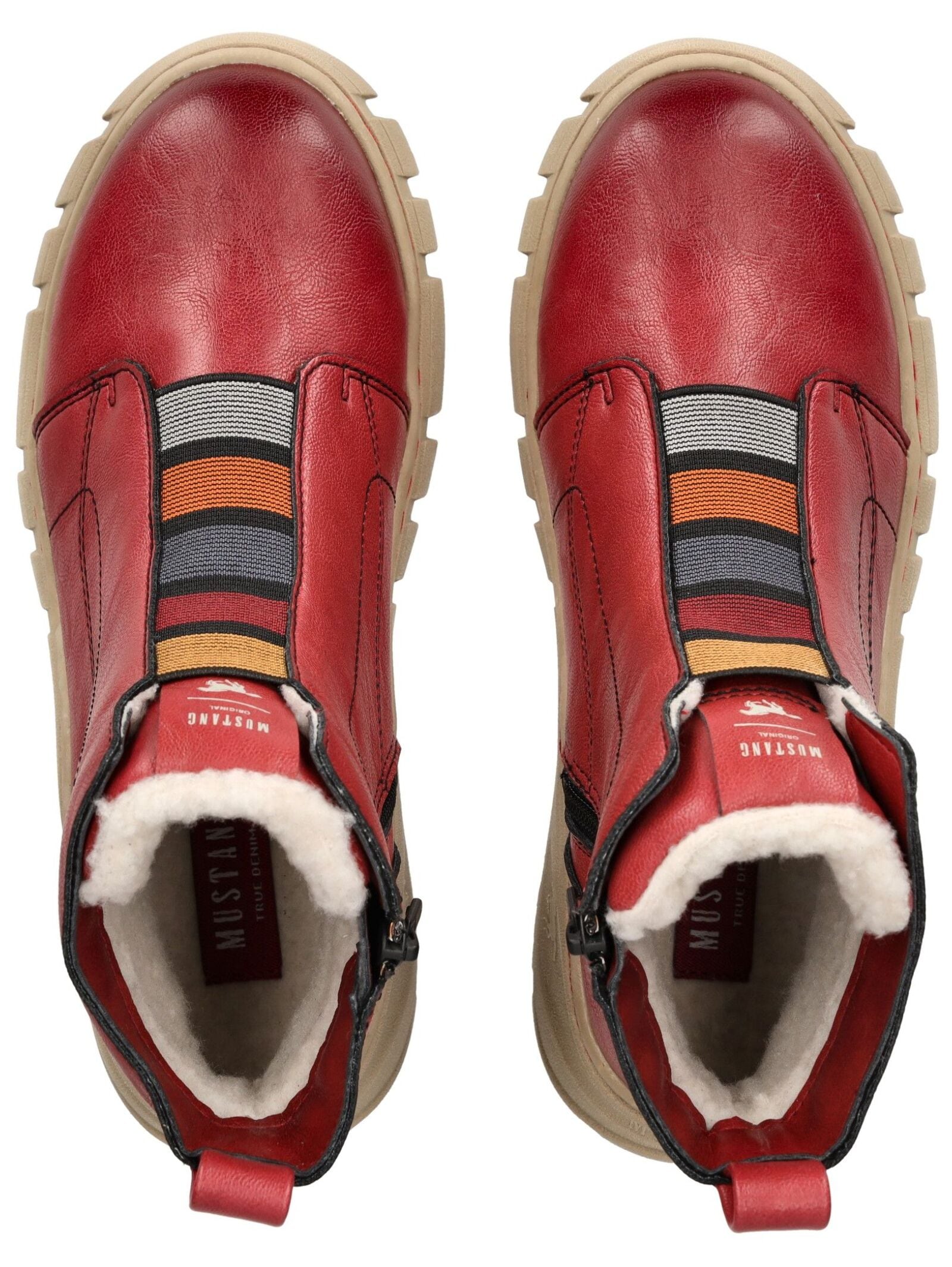 Mustang Shoes Stiefelette »Mustang Shoes Stiefelette Lederimitat«