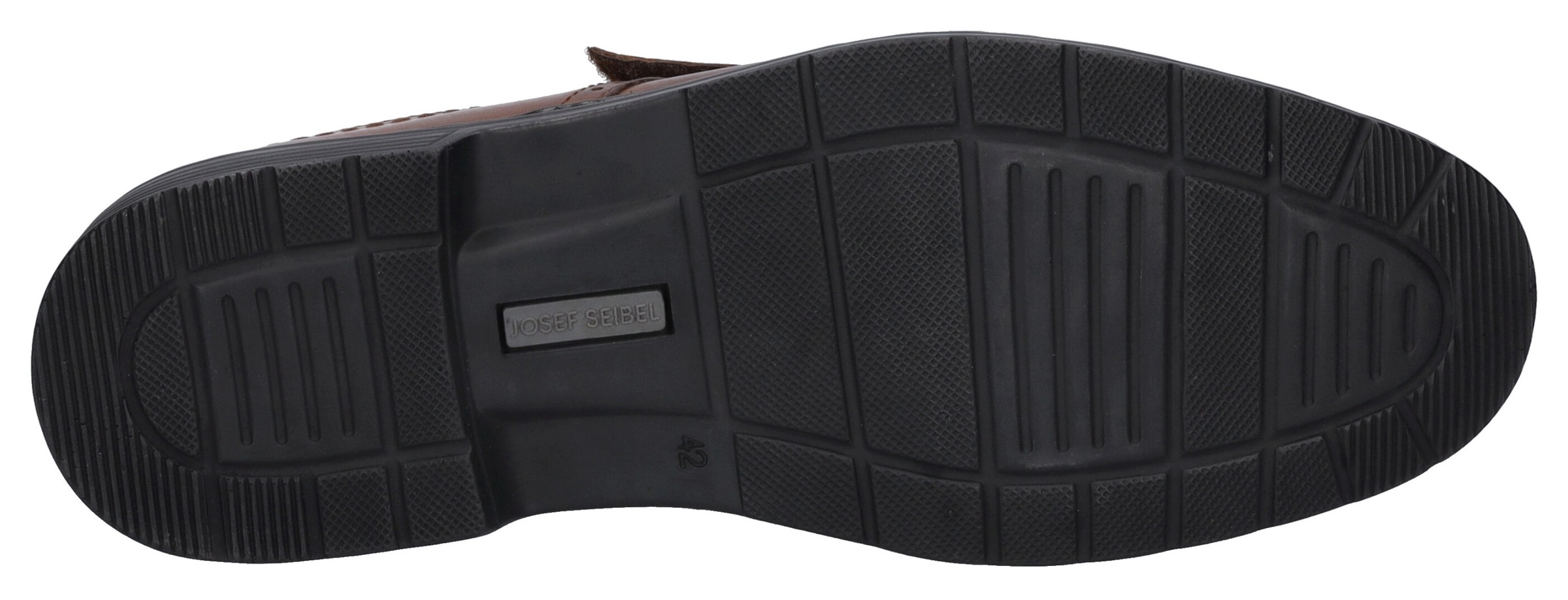 Klettschuh JOSEF SEIBEL "Alastair 16", Herren, Gr. 46, braun (cognac), Leder, Schuhe Klettschuh, in komfortabler Schuhweite K (extraweit) 3