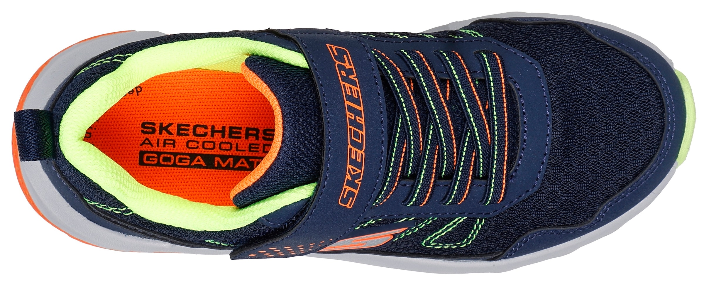 Skechers Sneaker »SKECHERS ELITE SPORT TREAD«, Blinkschuh, Klettschuh mit coolem Sohleneinsatz