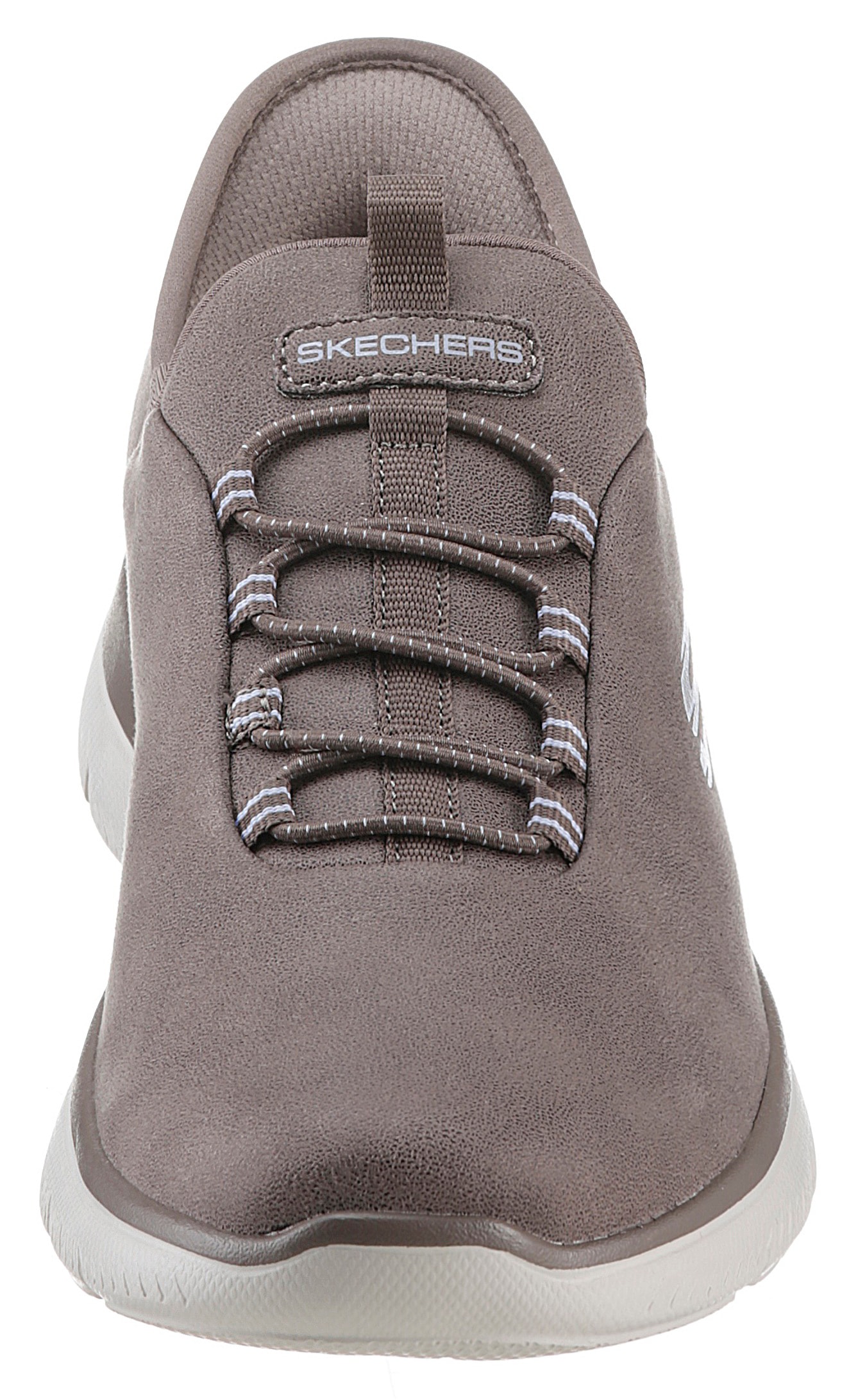 Skechers Slip-On Sneaker »SUMMITS«, Slipper, Freizeitschuh, Halbschuh in veganer Verarbeitung
