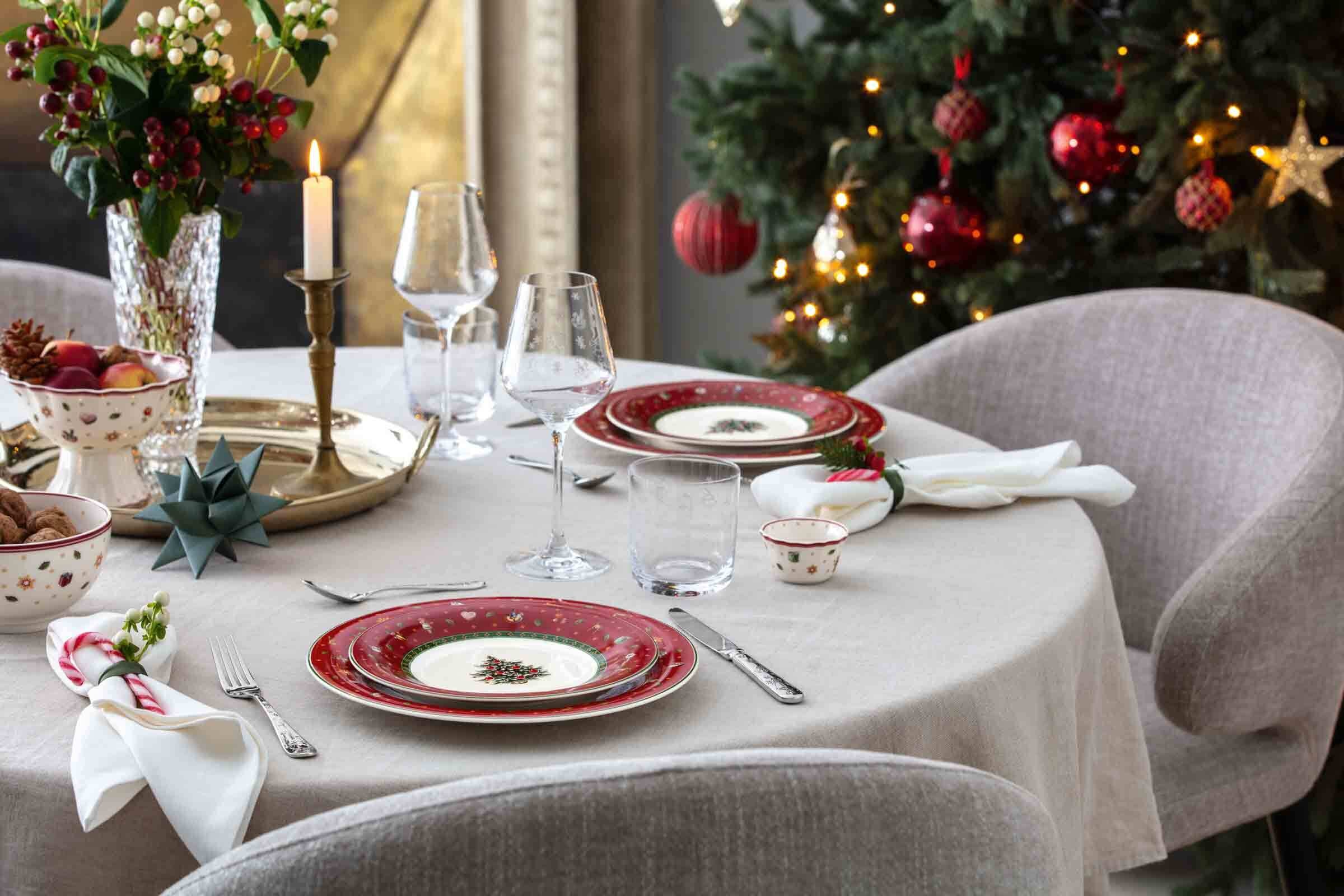 Villeroy & Boch Speiseteller »Speiseteller Toy's Delight ø 26,8 cm rot«