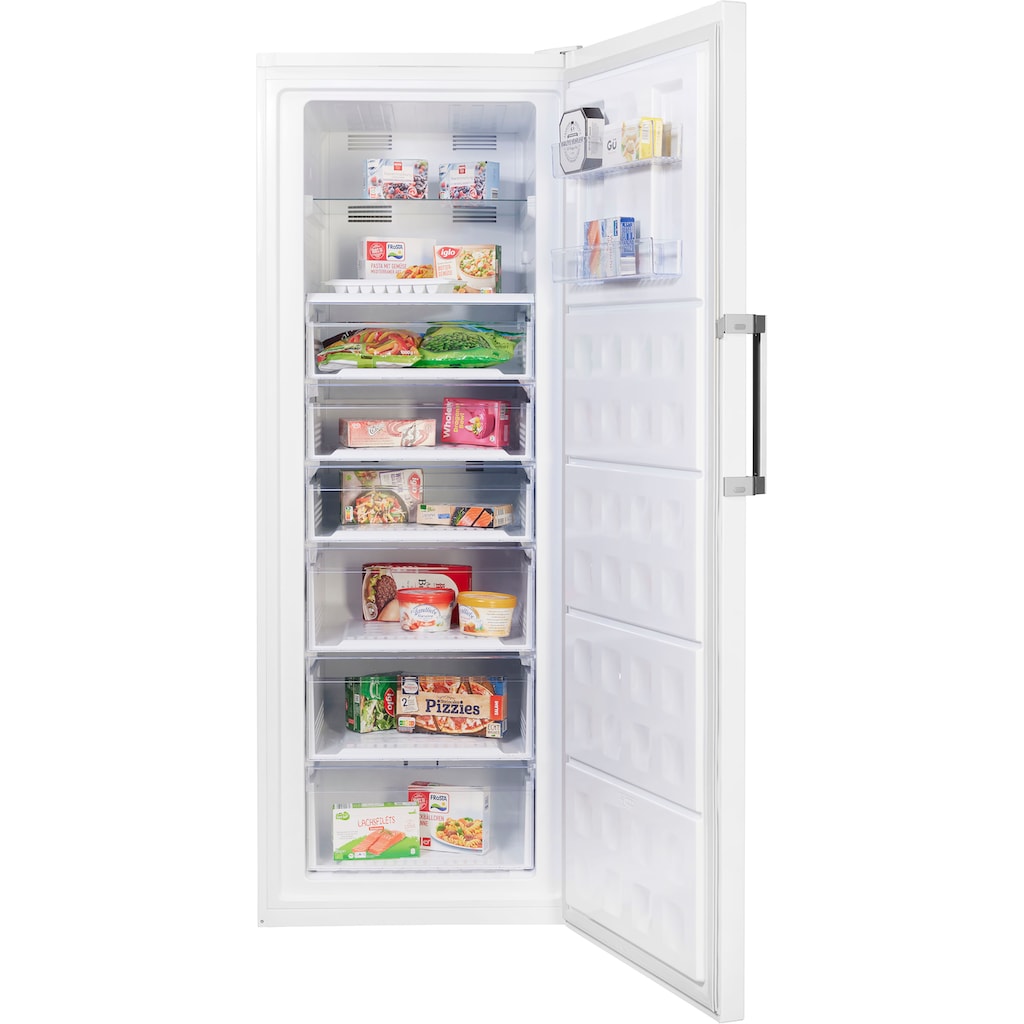 BEKO Gefrierschrank »RFNE448E45W«, 192 cm hoch, 70 cm breit