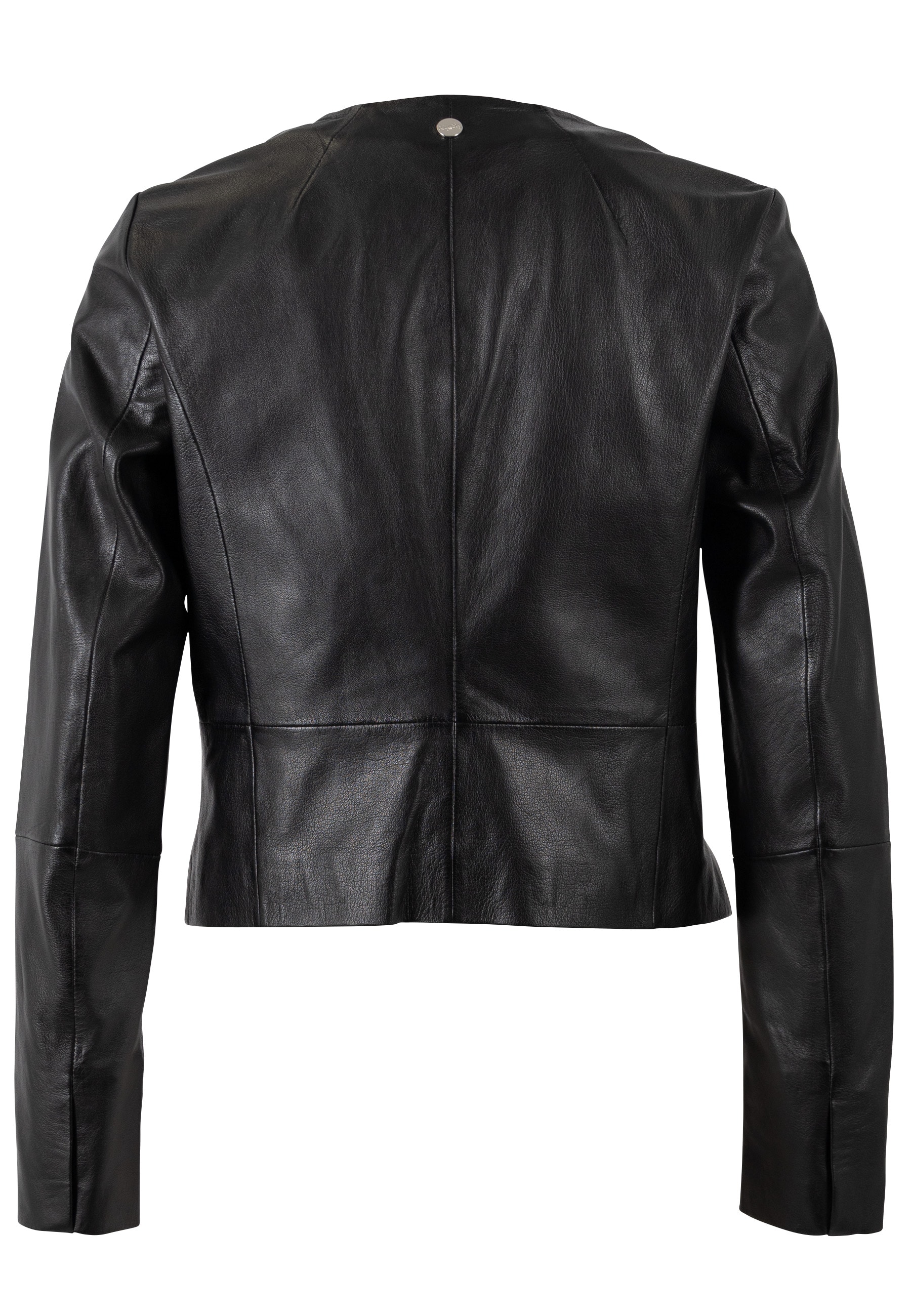 Mauritius Lederjacke »MWLelia«, kragenlos