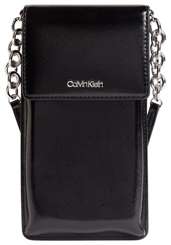 Calvin Klein Handytasche »CK MUST PHONE POUCH SAFFIANO«, mit modischen Kettenelementen kaufen