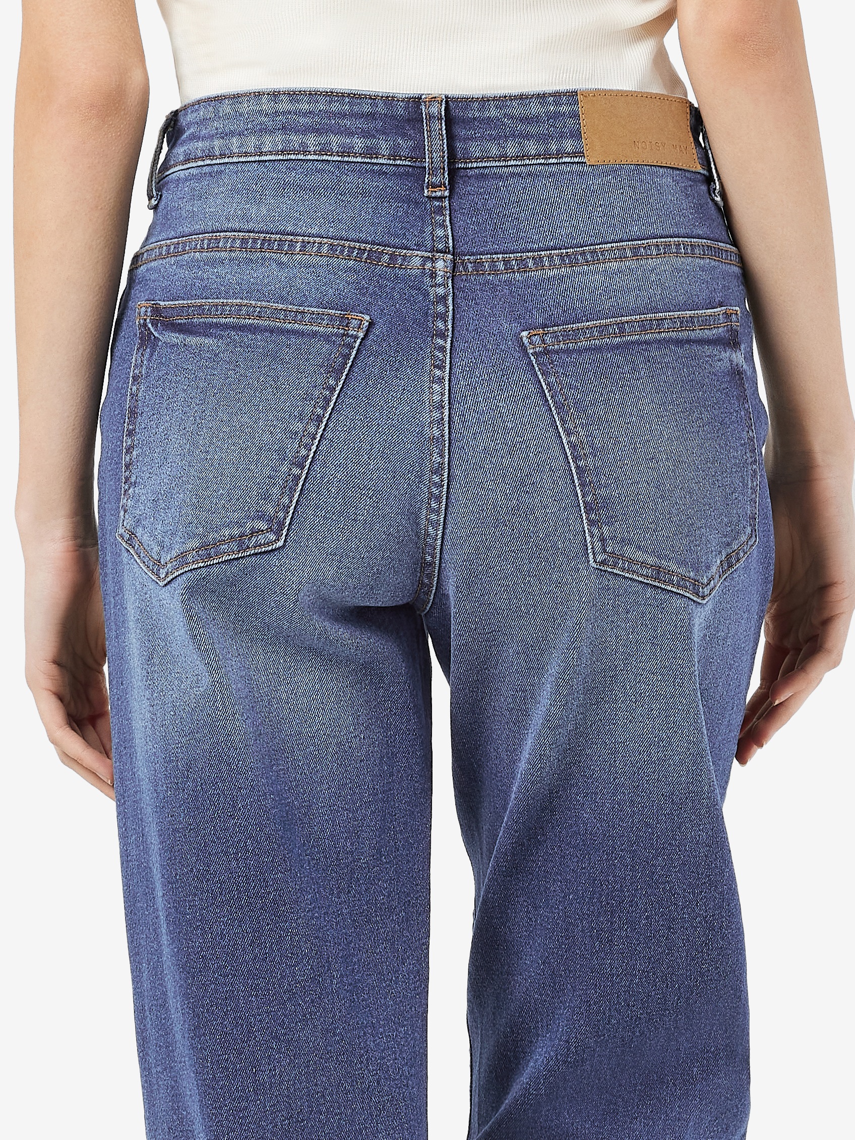 Noisy may Weite Jeans "NMYOLANDA NW WIDE JEANS AZ308MB FWD NOOS" günstig online kaufen