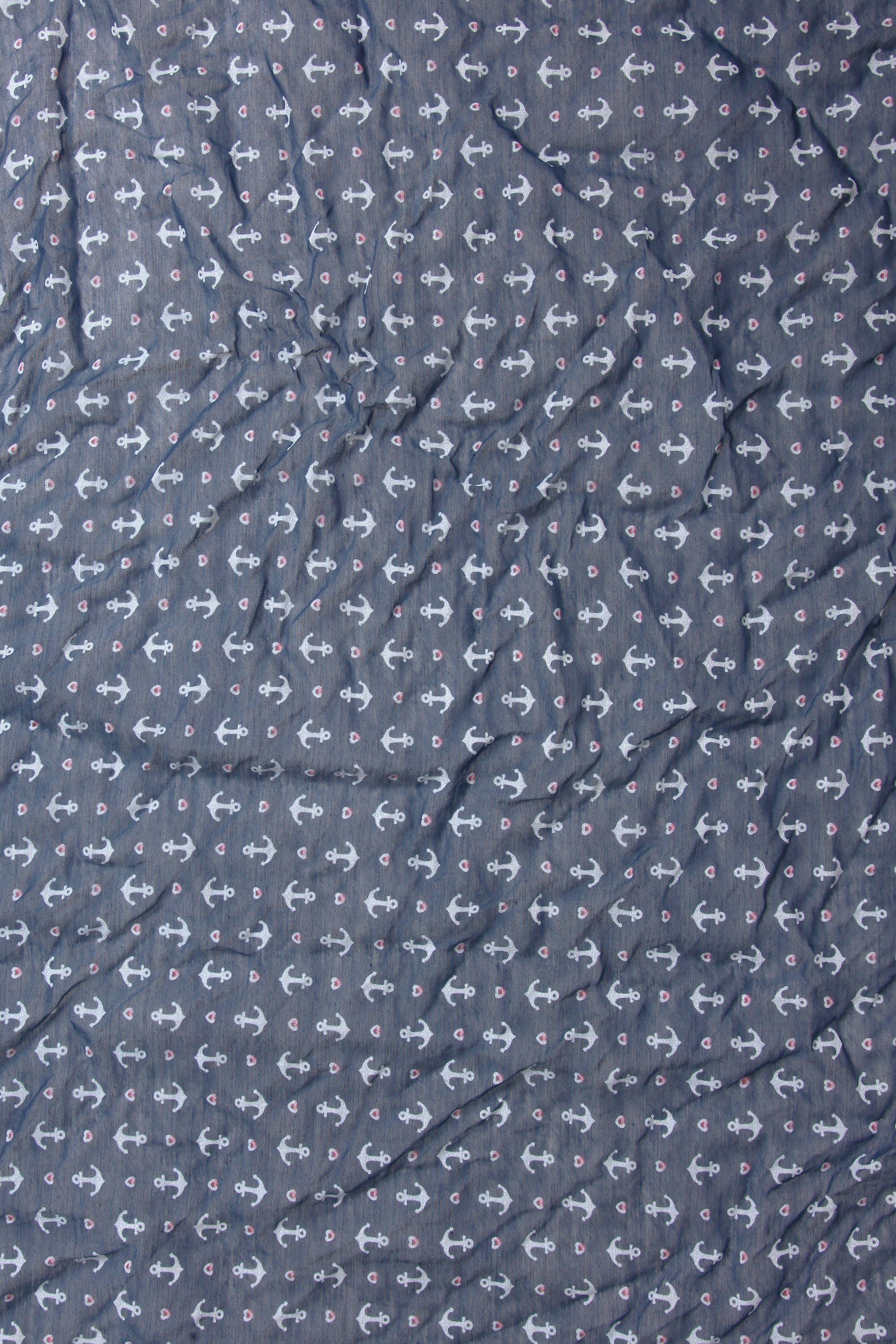 COLLEZIONE ALESSANDRO Modeschal »Elsa«, in marine Design mit Ankern in blau weiß rot