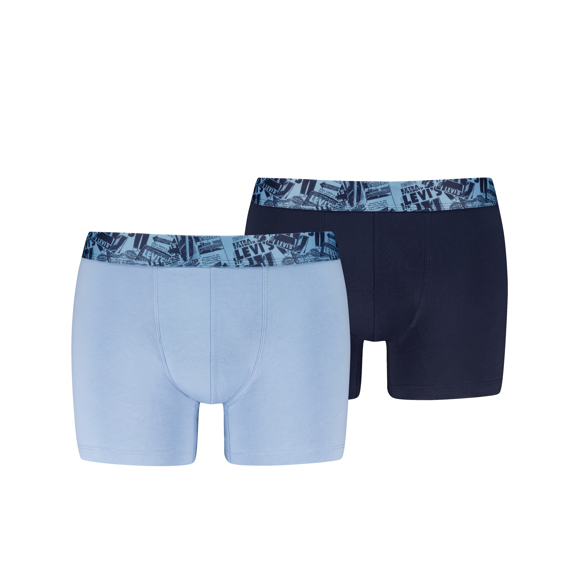 Levis Boxershorts "LEVIS MEN NEWSPAPER WB BOXER BRIEF 2P" 2er Pack günstig online kaufen