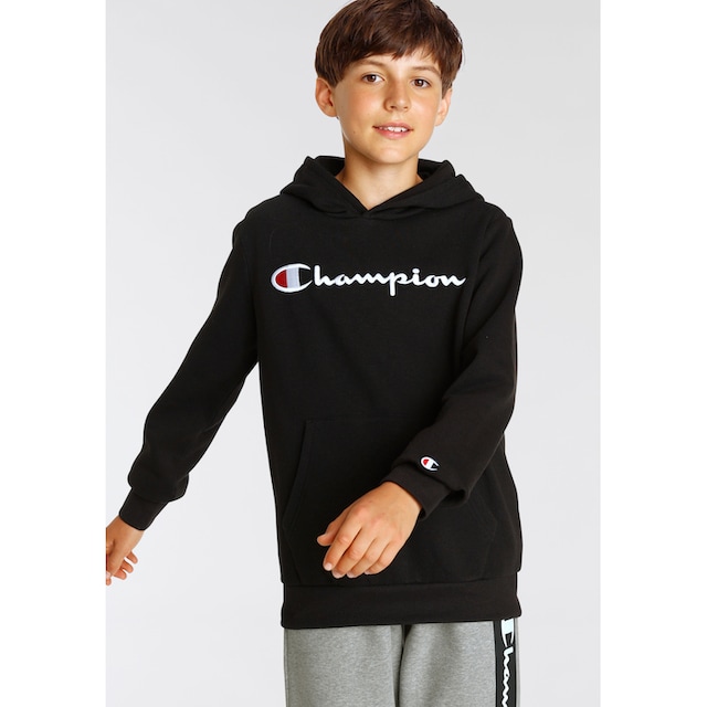 Champion Sweatshirt »Classic Hooded Sweatshirt large Logo - für Kinder« ▷  für | BAUR