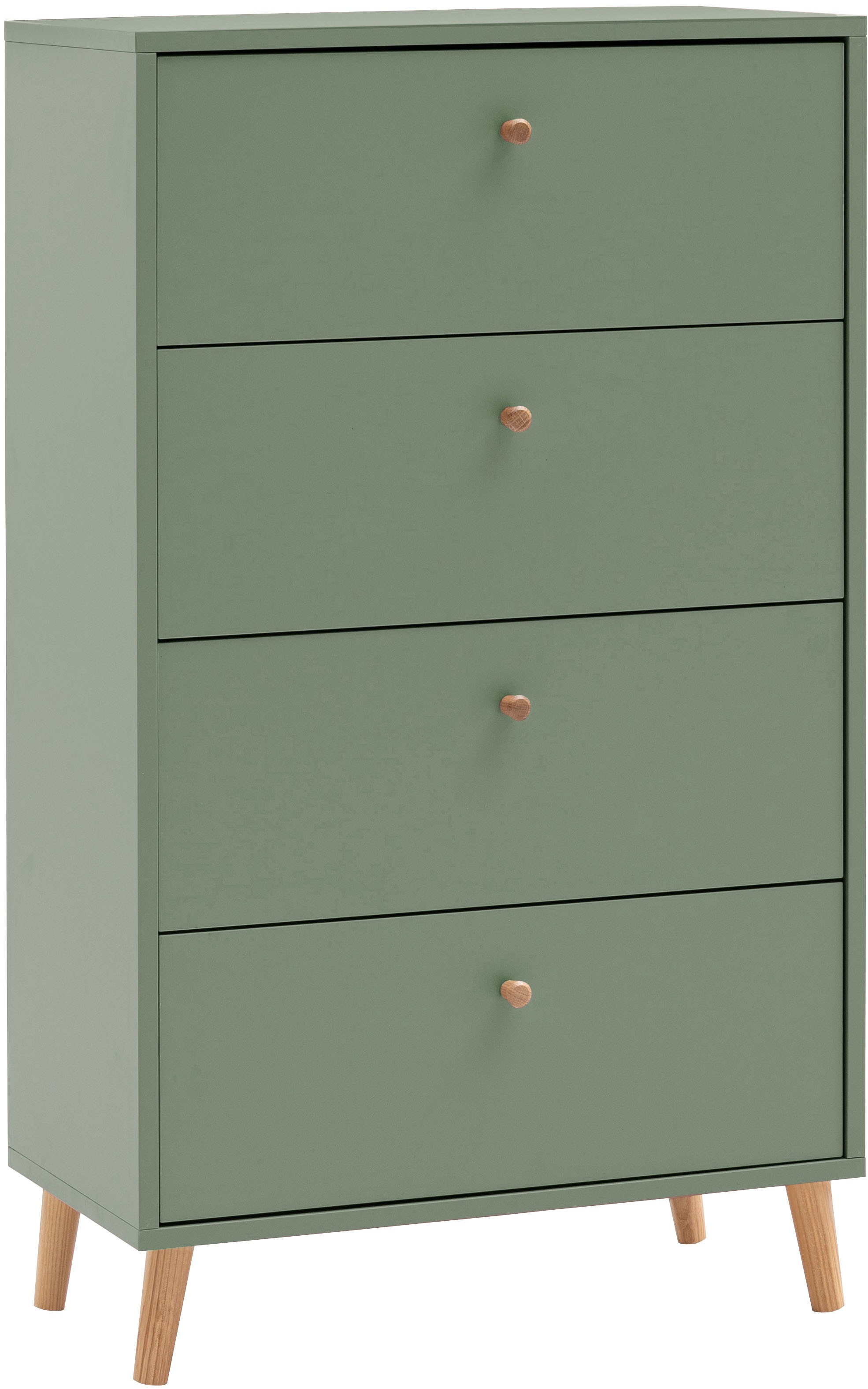 Kommode SCHILDMEYER, B:60,2cm H:101,3cm T:33cmpistazie, FSC-zertifizierter Holzwerkstoff, Schlafzimmer, Sideboards, "Bjarne, Breite 60,1 cm", Made in