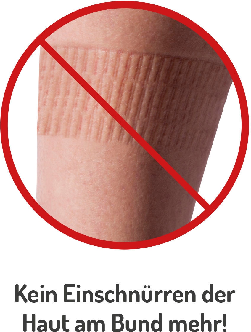 Fußgut Diabetikersocken »Venenfreund Kniestrümpfe«, (2 sensitiv bestellen | Paar), BAUR