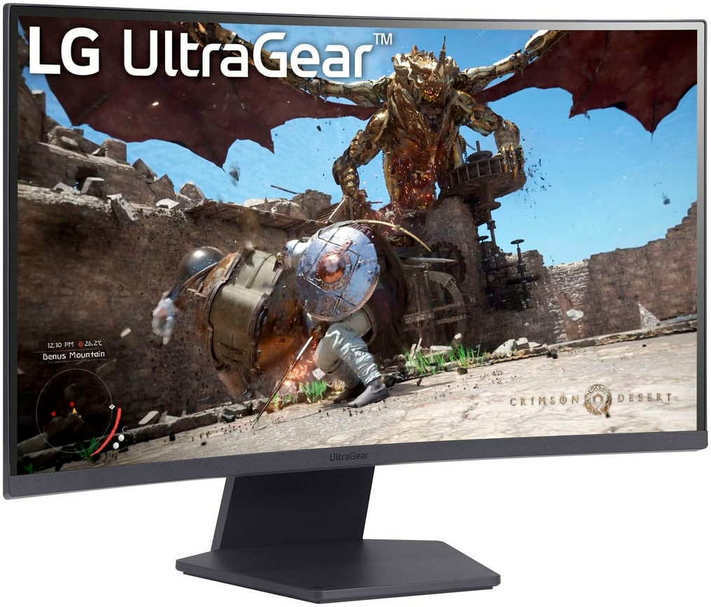 LG Curved-Gaming-Monitor »27GS60QX«, 68 cm/27 Zoll, 2560 x 1440 px, Quad HD, 1 ms Reaktionszeit, 180 Hz