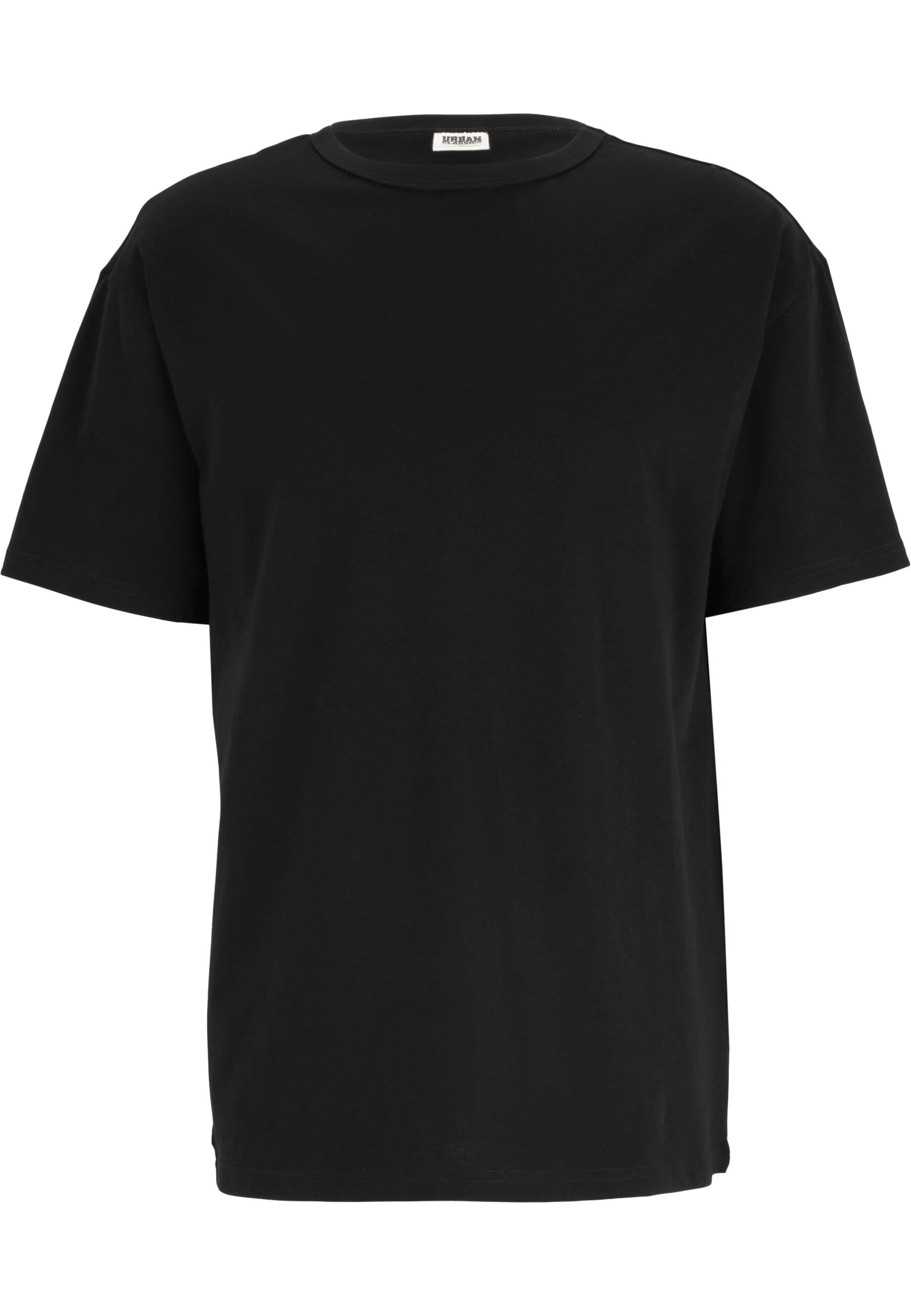 URBAN CLASSICS Kurzarmshirt »Urban Classics Herren Organic Basic Tee 2-Pack«, (1 tlg.)