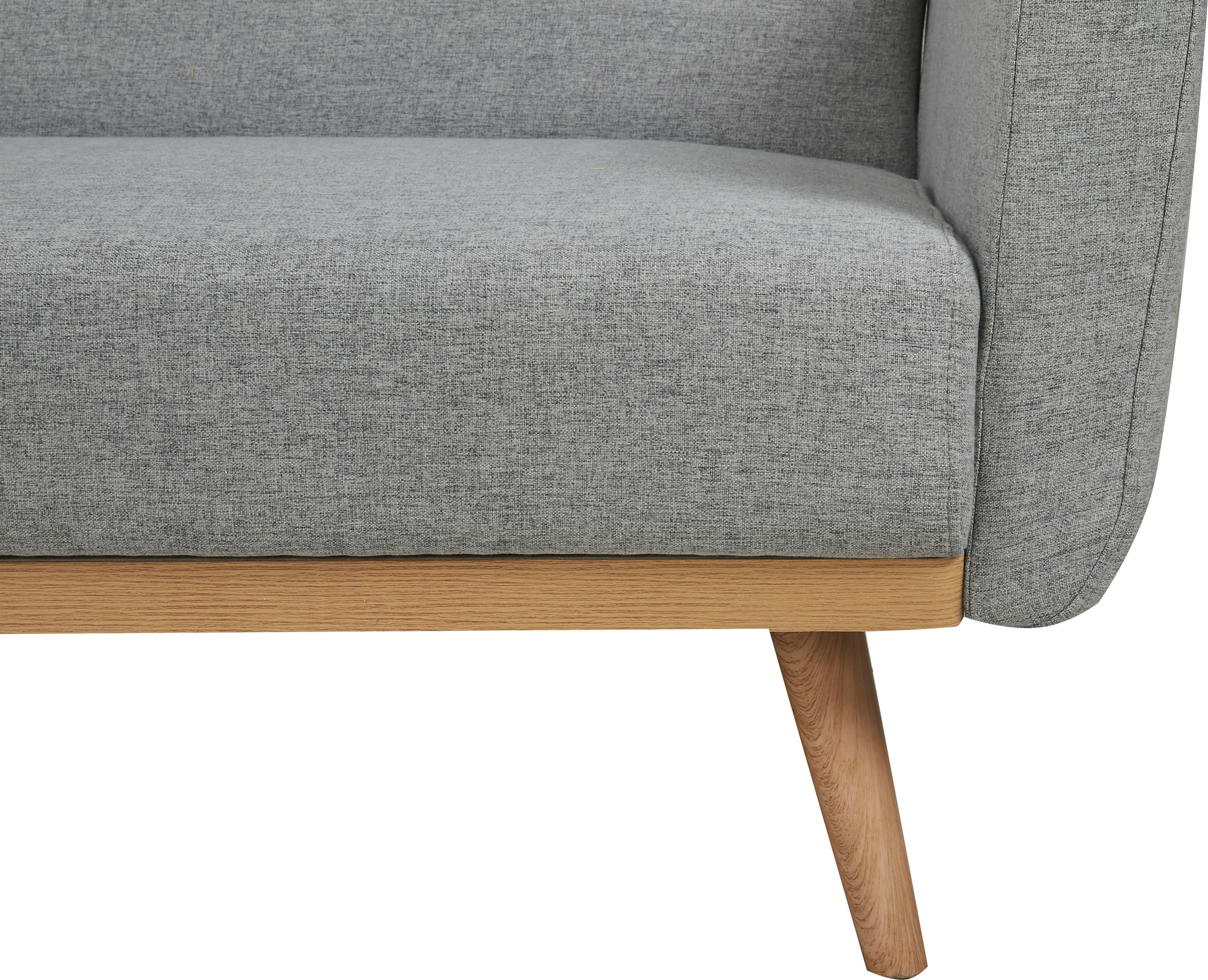 SalesFever Schlafsofa, Knopfheftung an der Rückenfläche