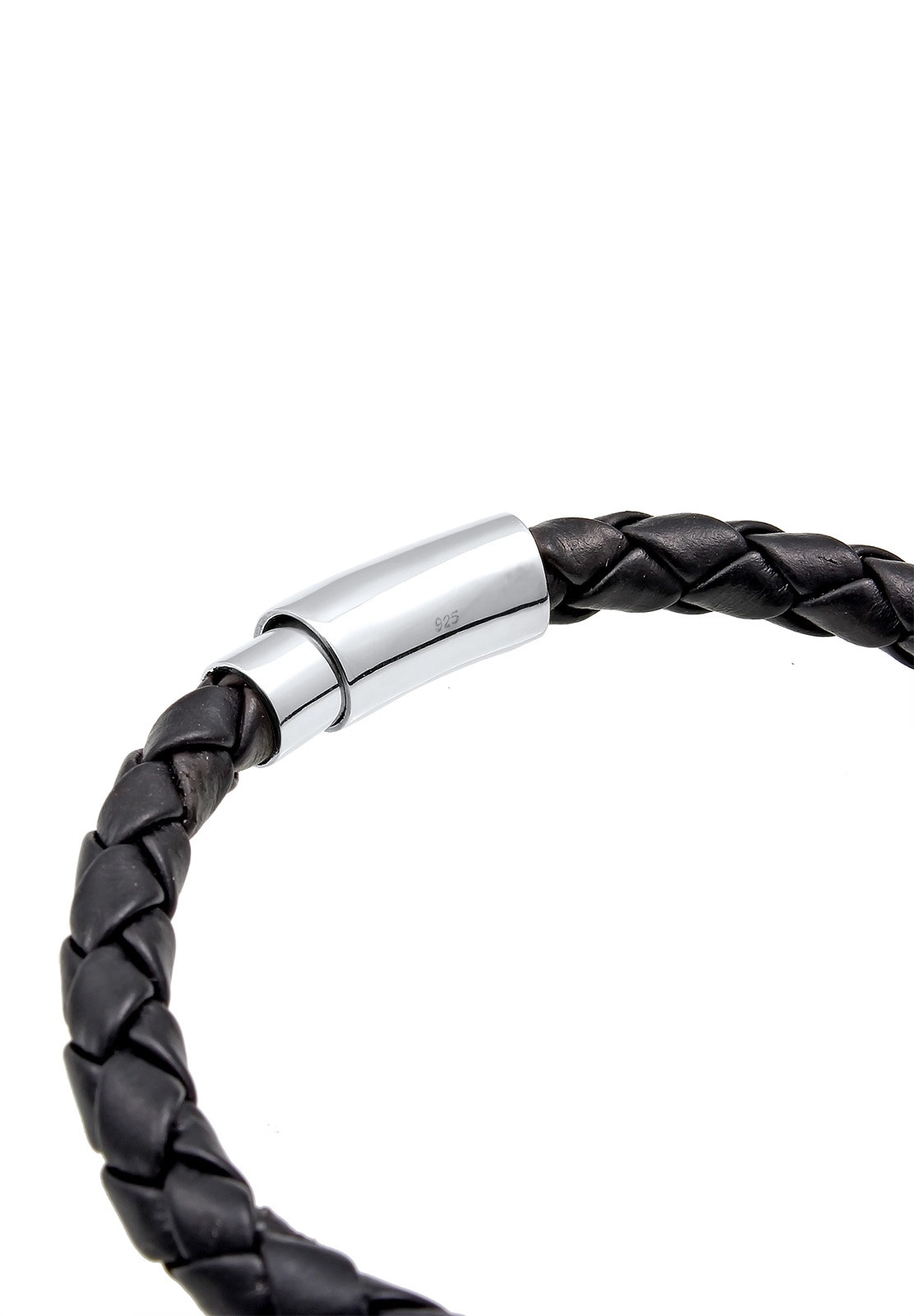 Kuzzoi Armband »Herren Echtleder | für Rund Geflochten ▷ BAUR Magnetverschluss«