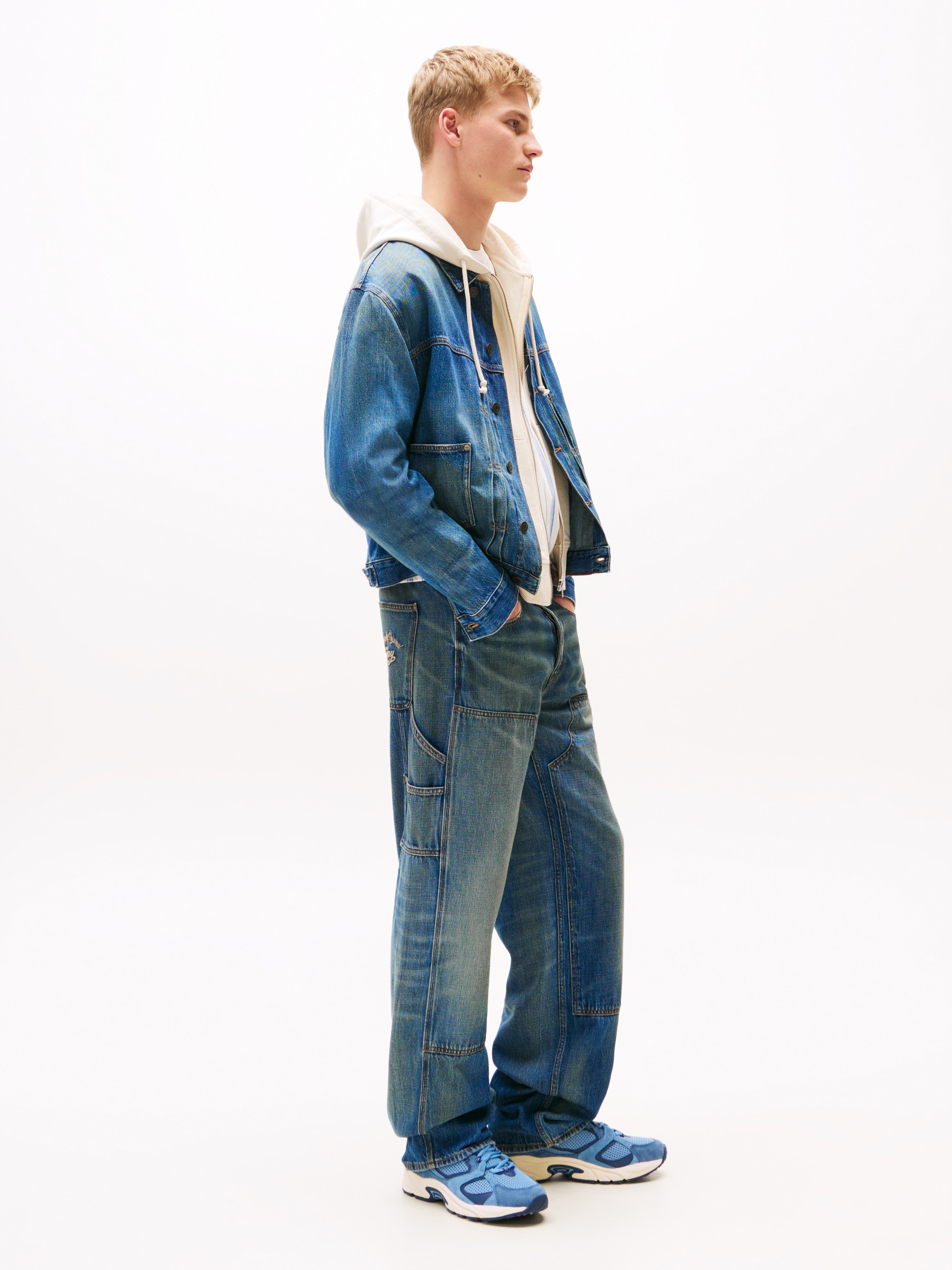 Tommy Jeans Sneaker »ARCHIVE'97«, Freizeitschuh, Halbschuh, Schnürschuh im leichten Materialmix