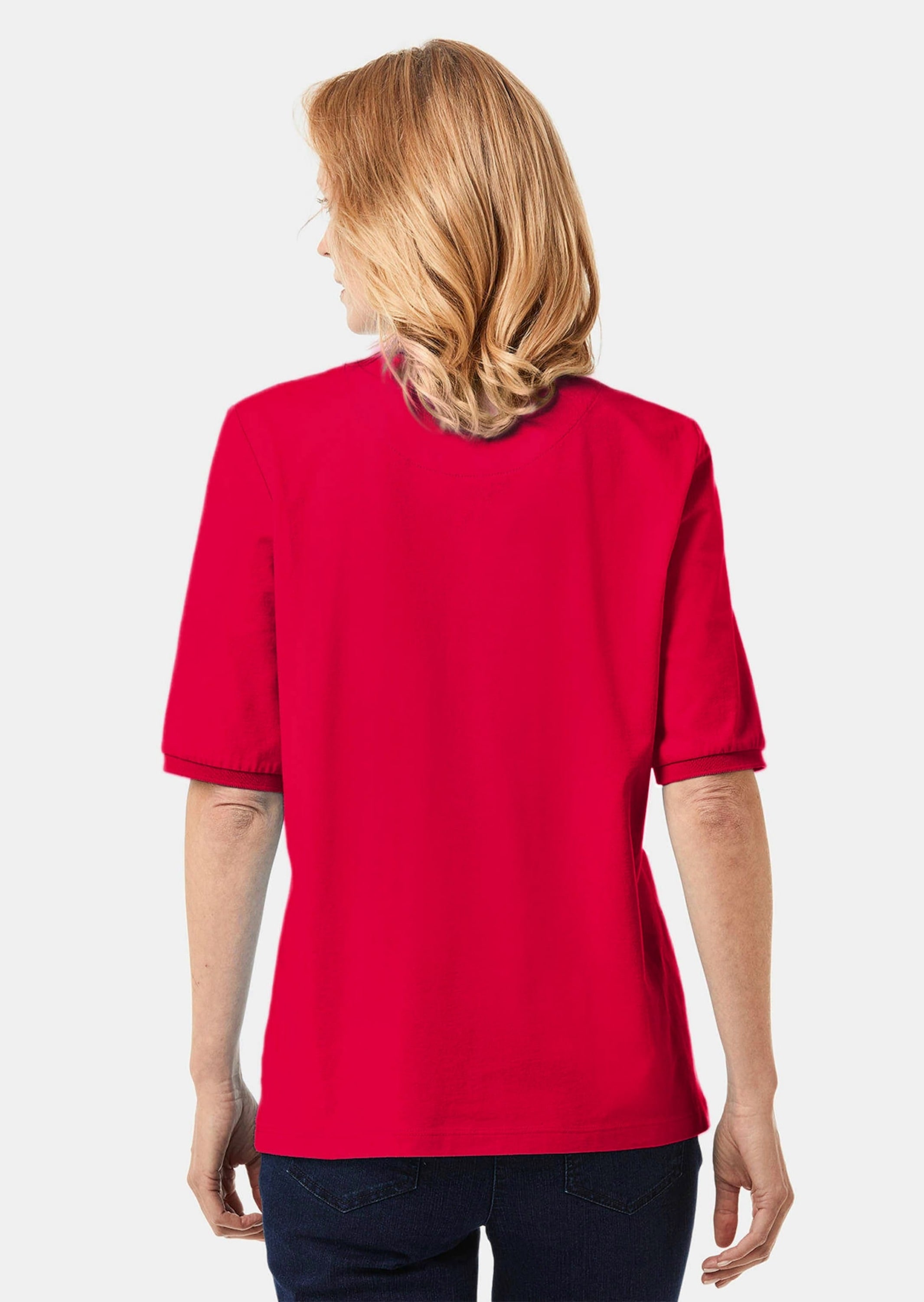 GOLDNER Poloshirt »Poloshirt Poloshirt in hochwertiger Pikee-Qualität«