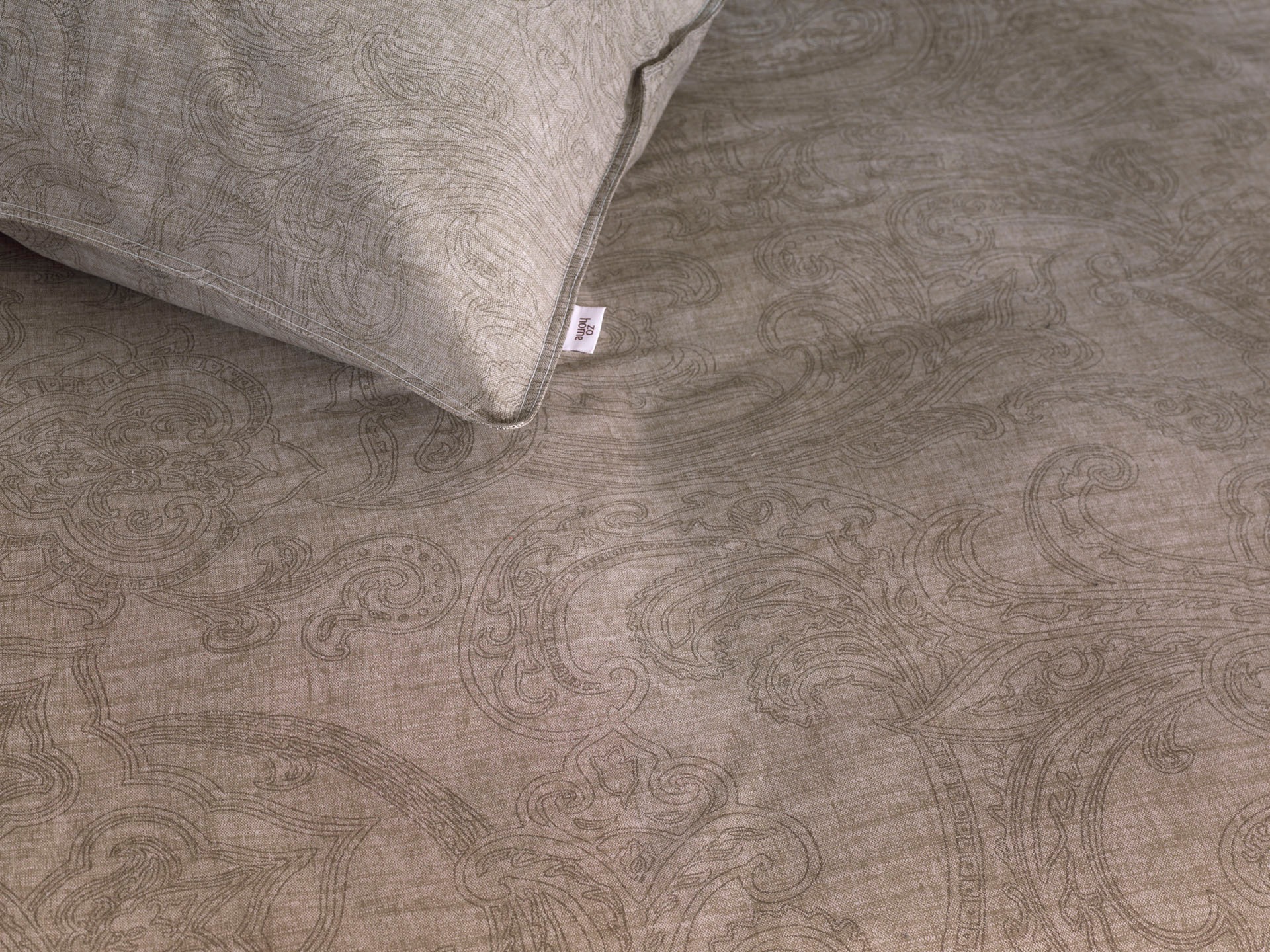ZO HOME Bettwäsche »Paisley-di-Lino«, Bettwäsche aus 100% Baumwolle, hochwertiges Renforcé