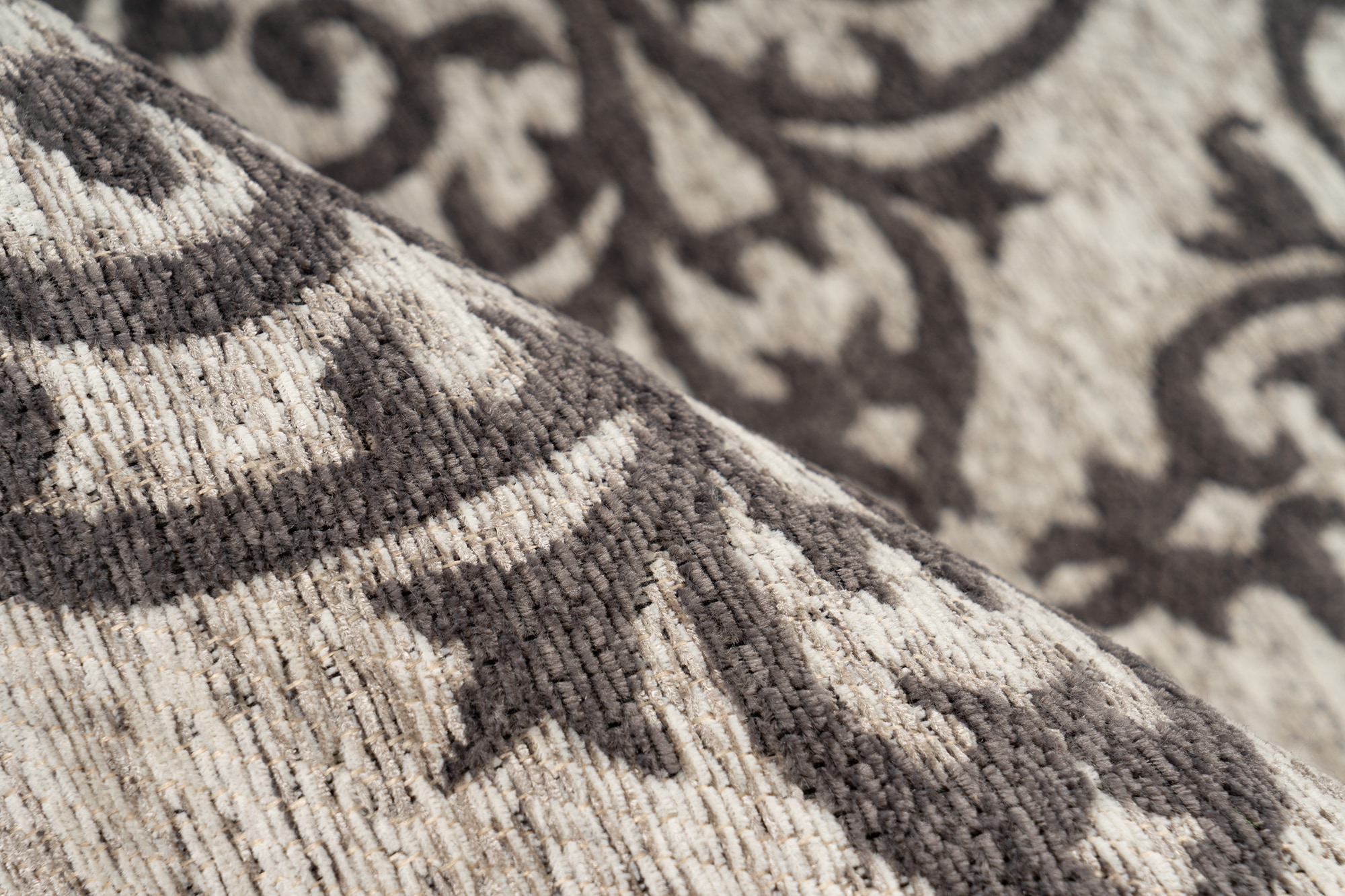 Kayoom Teppich »Davis 125« rechteckig 12 mm Höhe edles Design, pflegeleicht, neutrale Farben