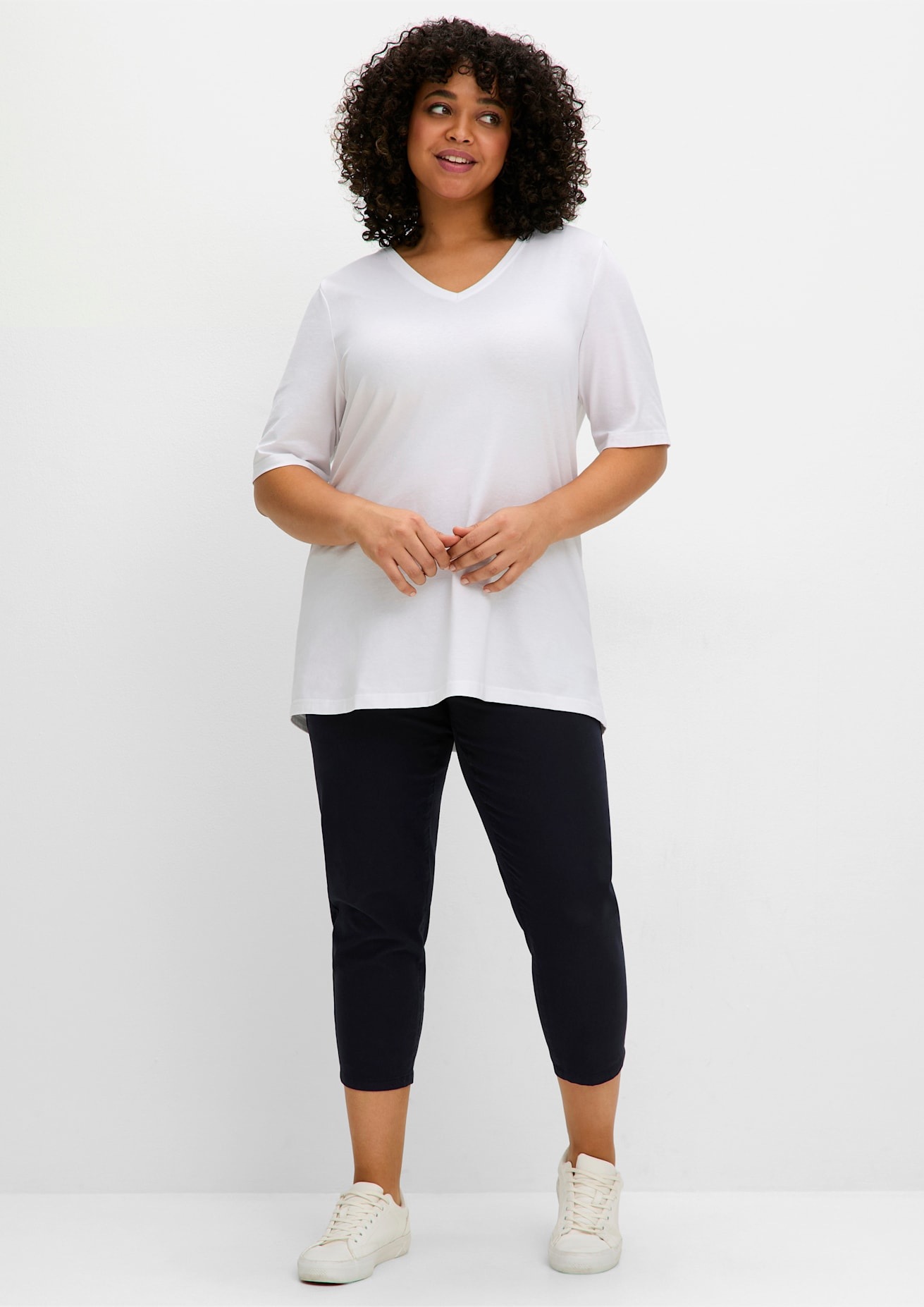 Sheego T-Shirt "T-Shirt" 1 Stk. tlg. günstig online kaufen